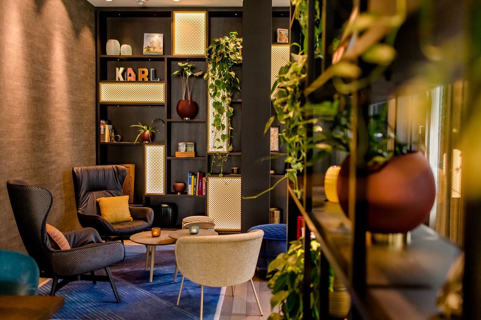 Designhotel Aachen Motel One moderne Lounge