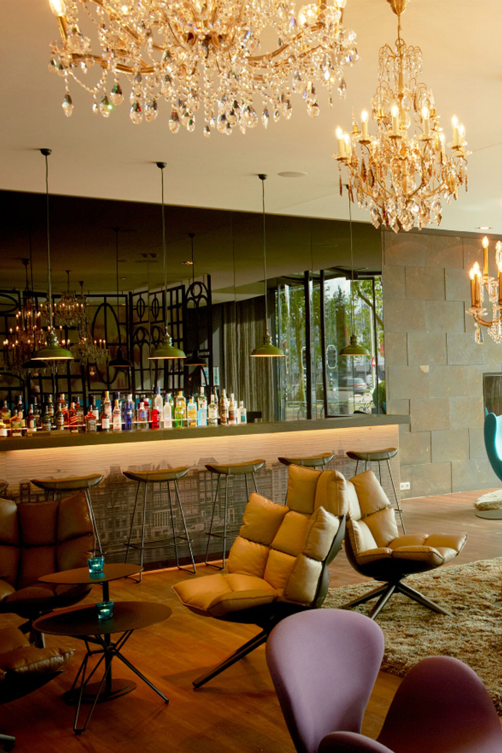 designhotel Amsterdam Motel One bar and lounge