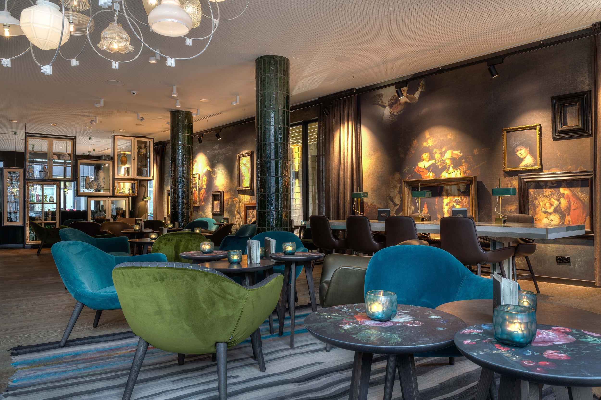 Hotel Amsterdam-Waterlooplein Motel One Lounge