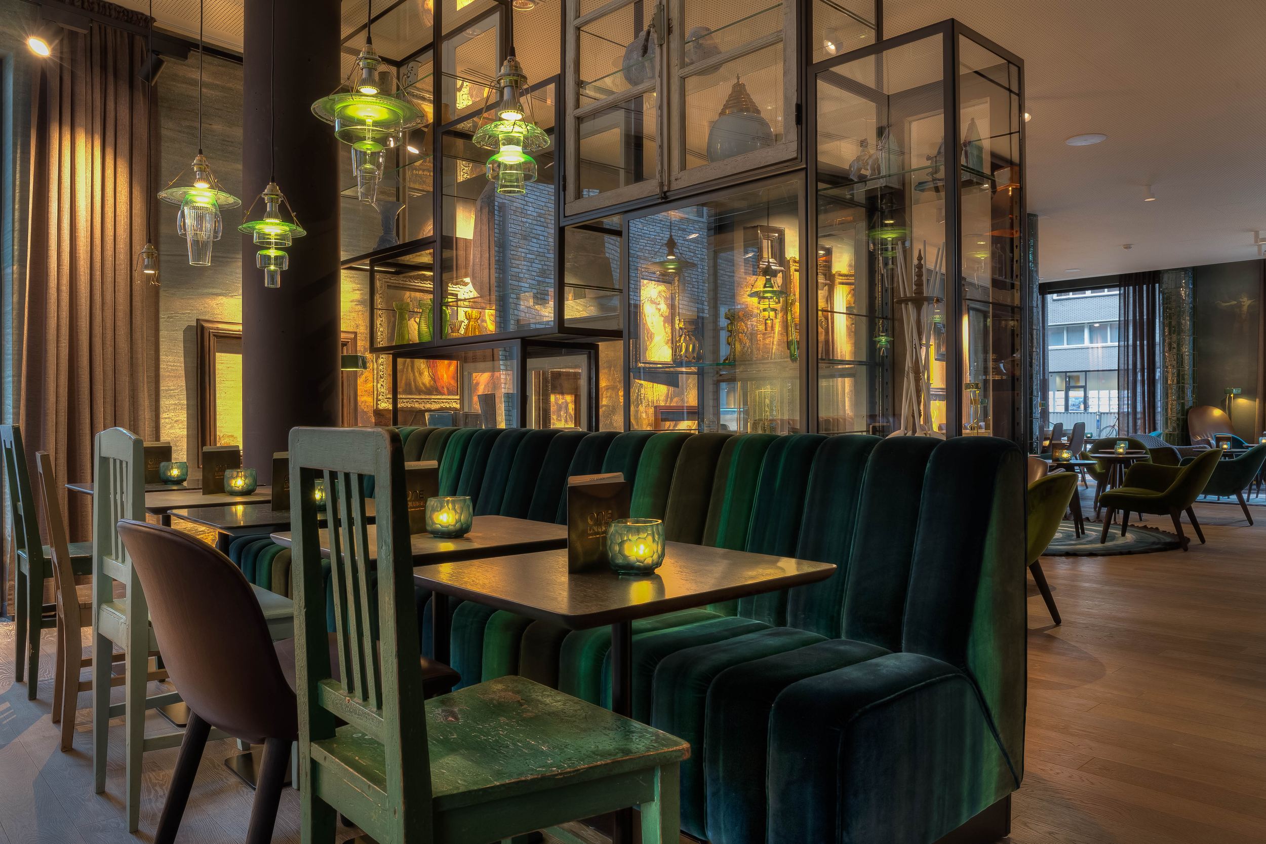 Hotel Amsterdam-Waterlooplein nahe Innenstadt Motel One Lounge