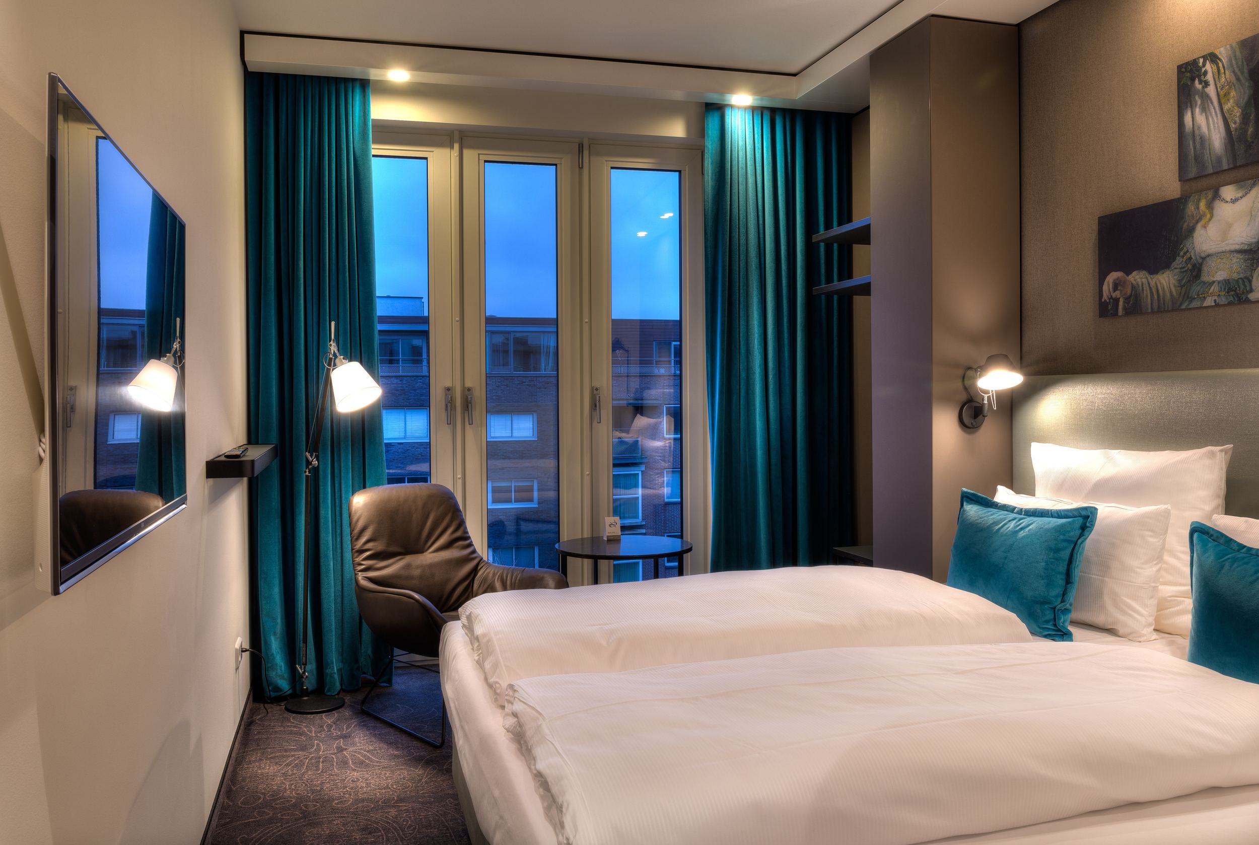 Designhotel Amsterdam-Waterlooplein Motel One Hotelzimmer