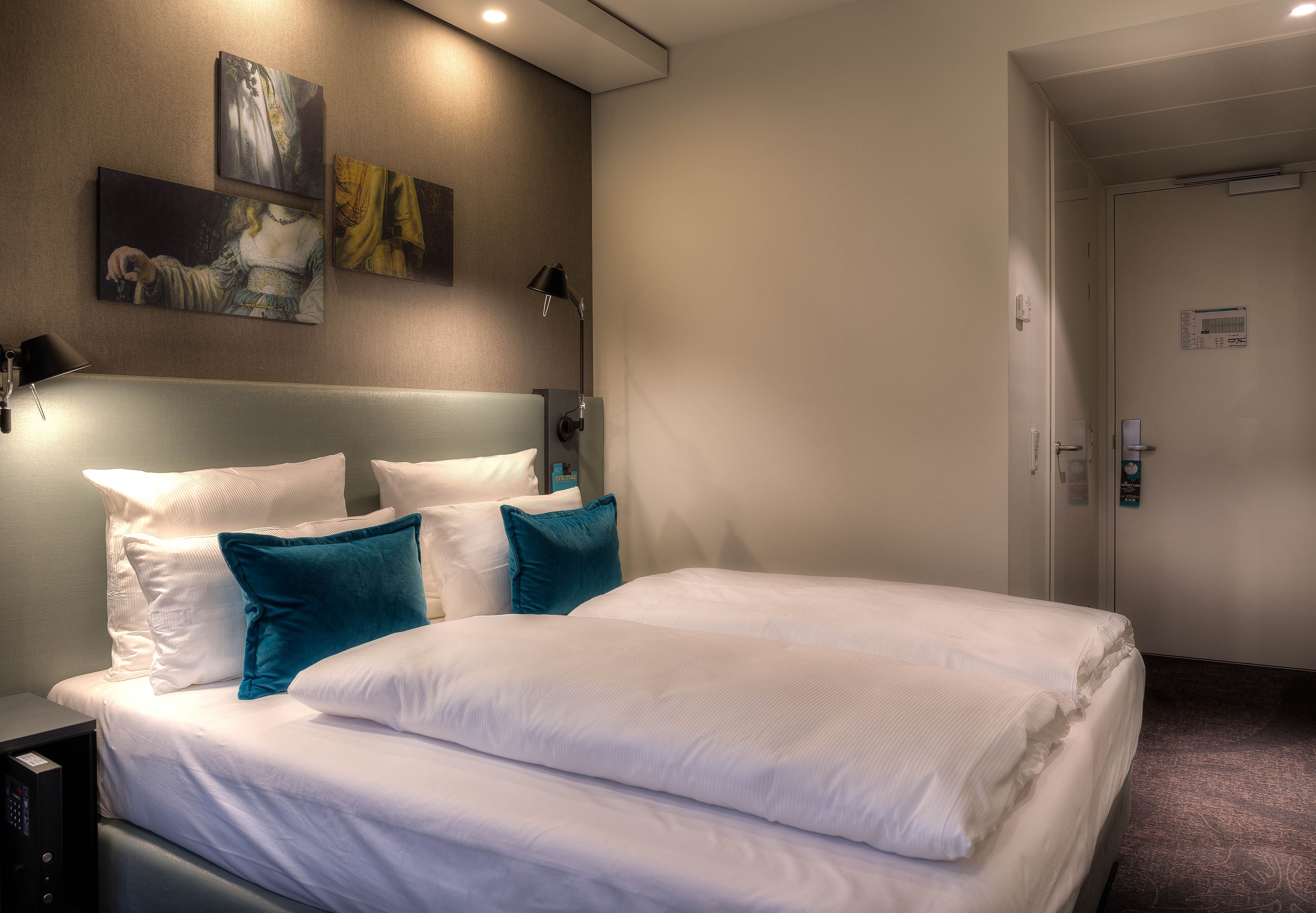 Designhotel Amsterdam-Waterlooplein Motel One Doppelbett