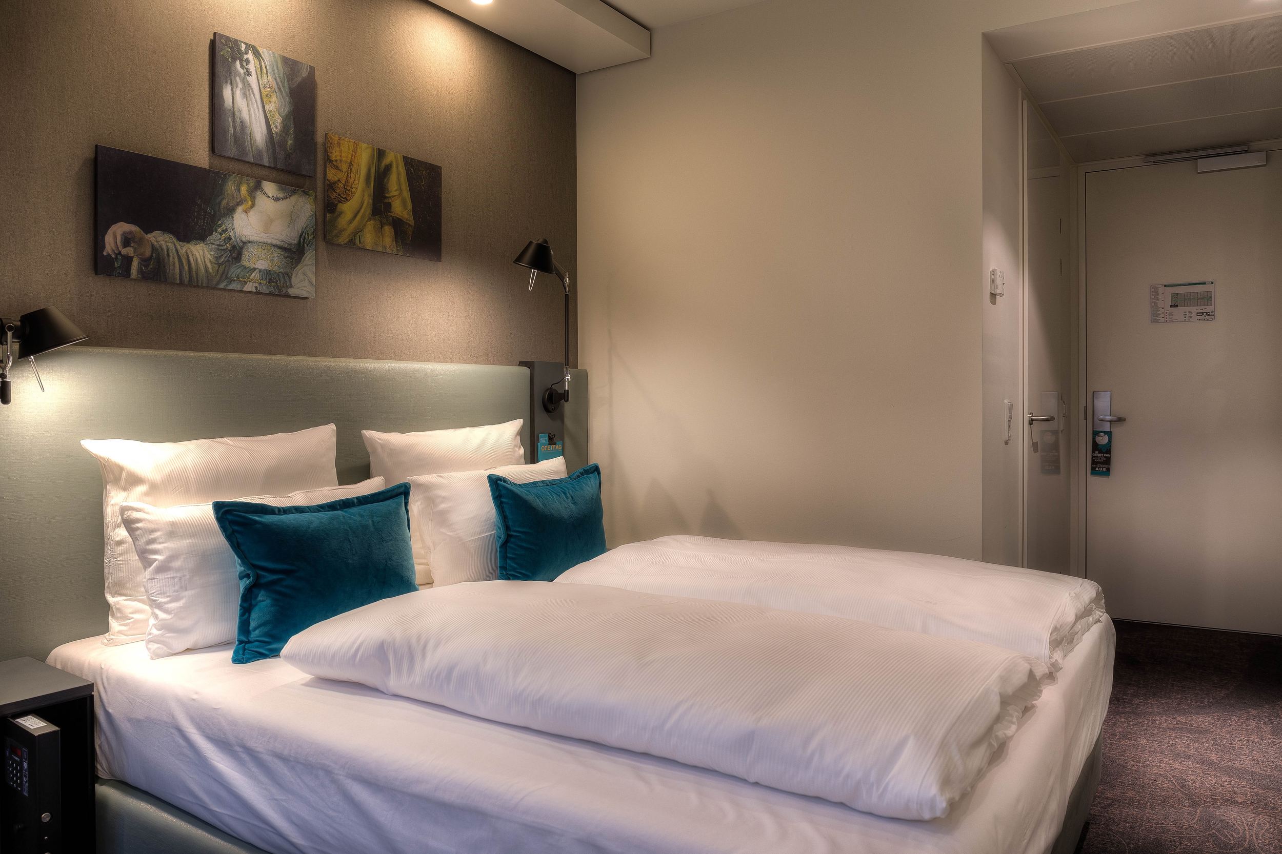 Designhotel Amsterdam-Waterlooplein Motel One Doppelbett