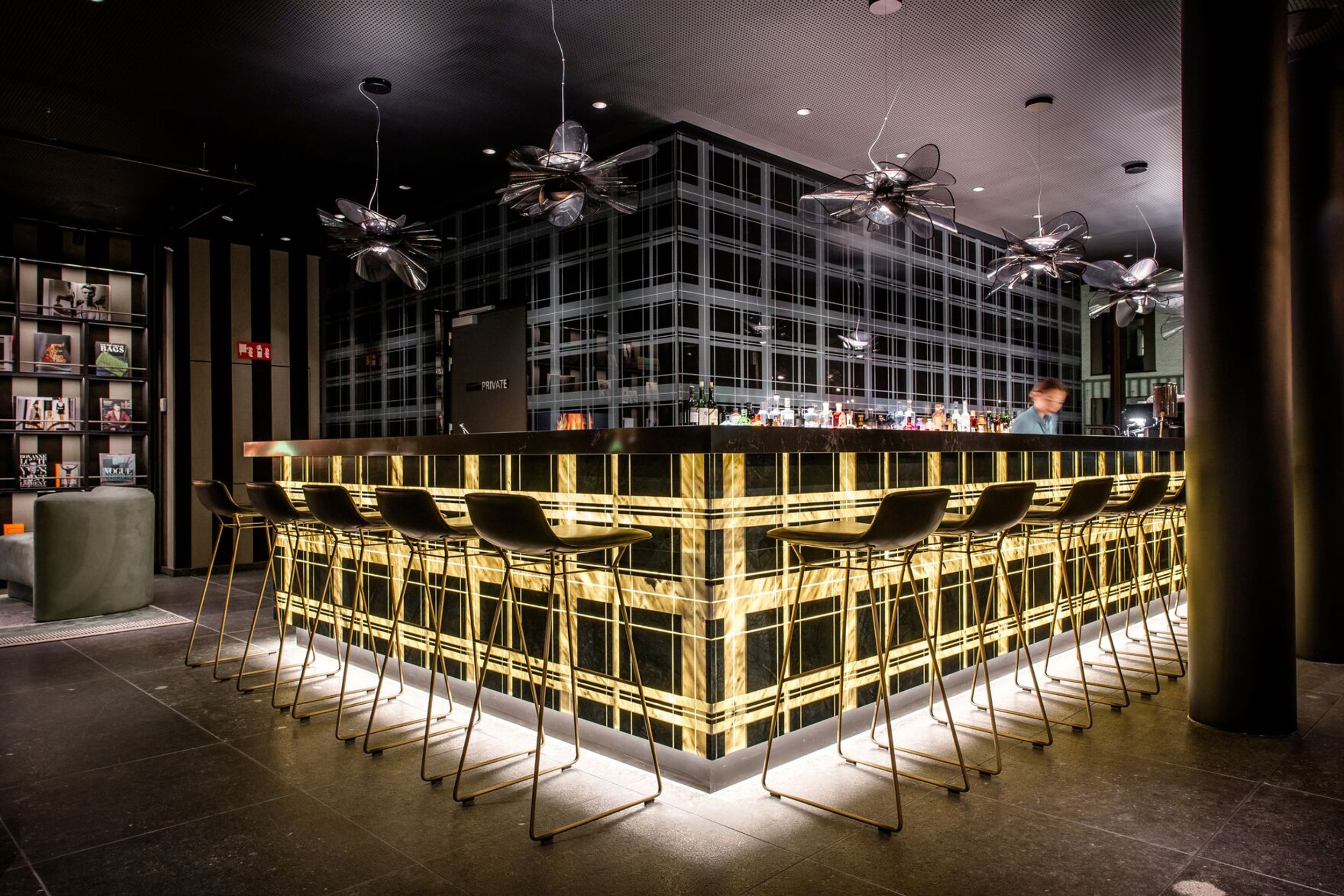 Designhotel Antwerpen Motel One Barbereich