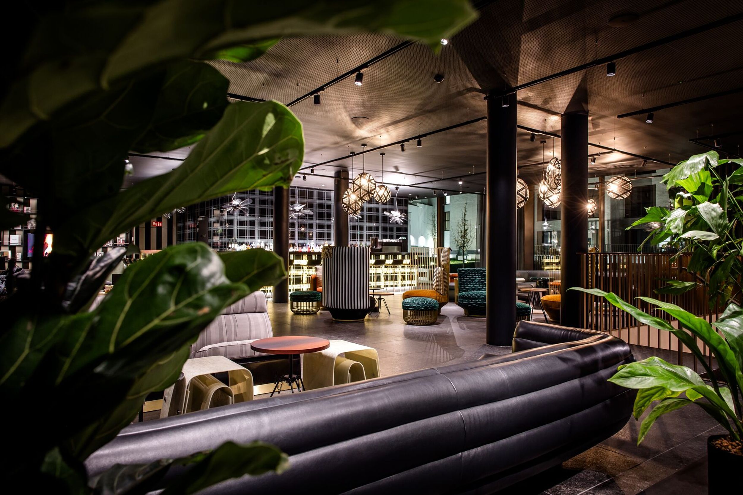 Designhotel Antwerpen Motel One Innenbereich Bar