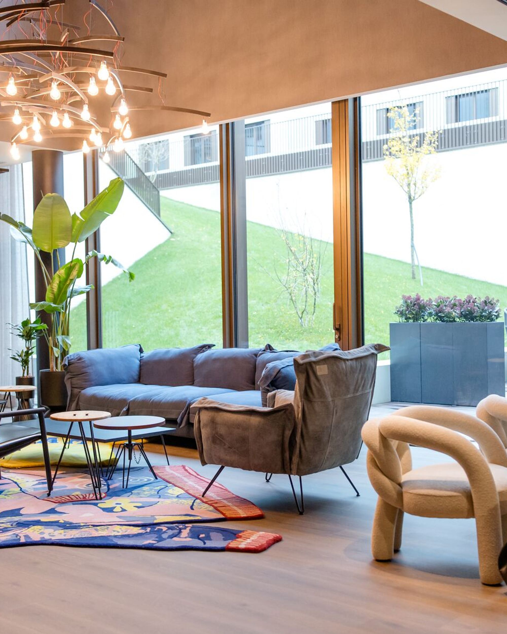 Hotel Antwerpen Motel One Lounge