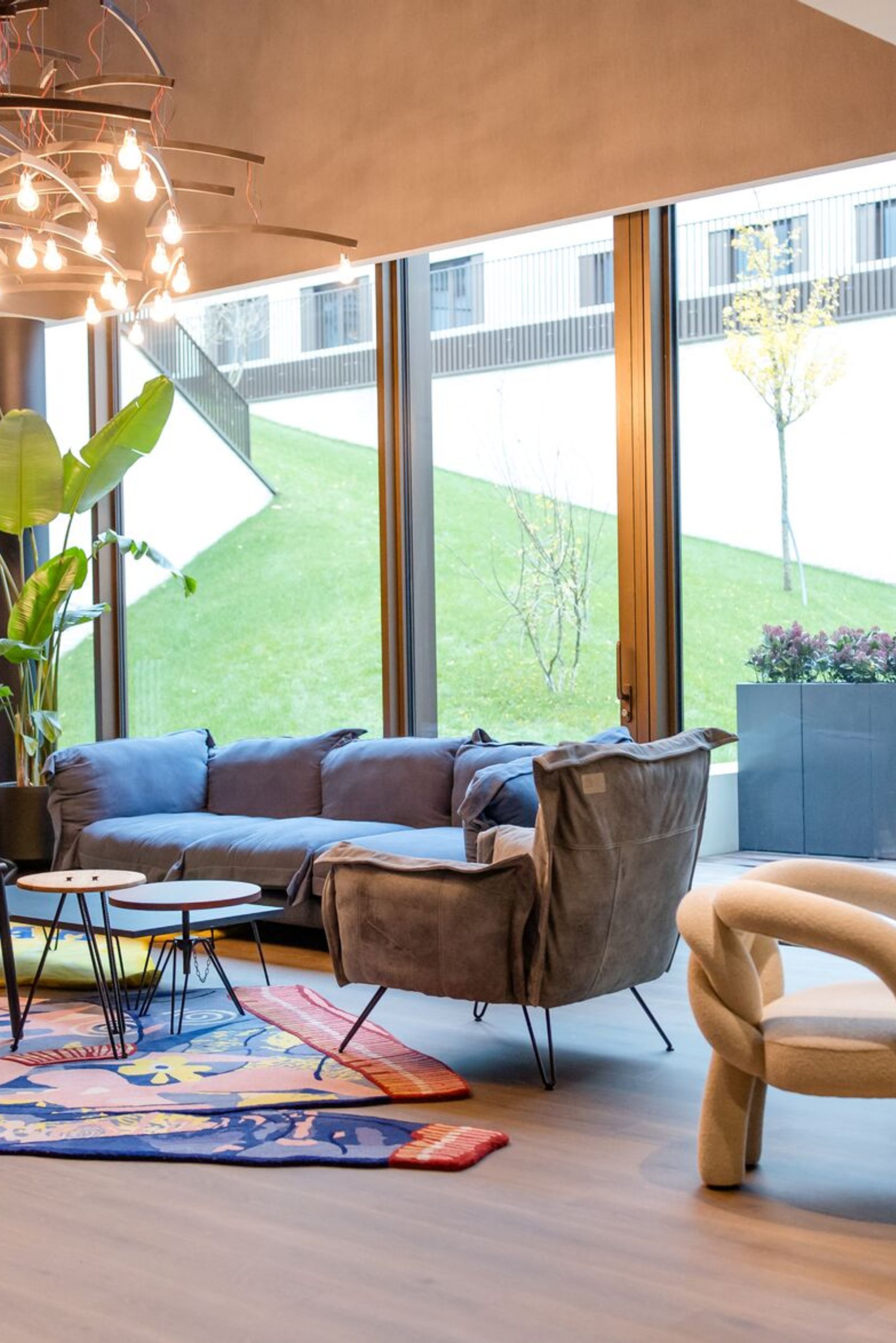 Hotel Antwerpen Motel One Lounge