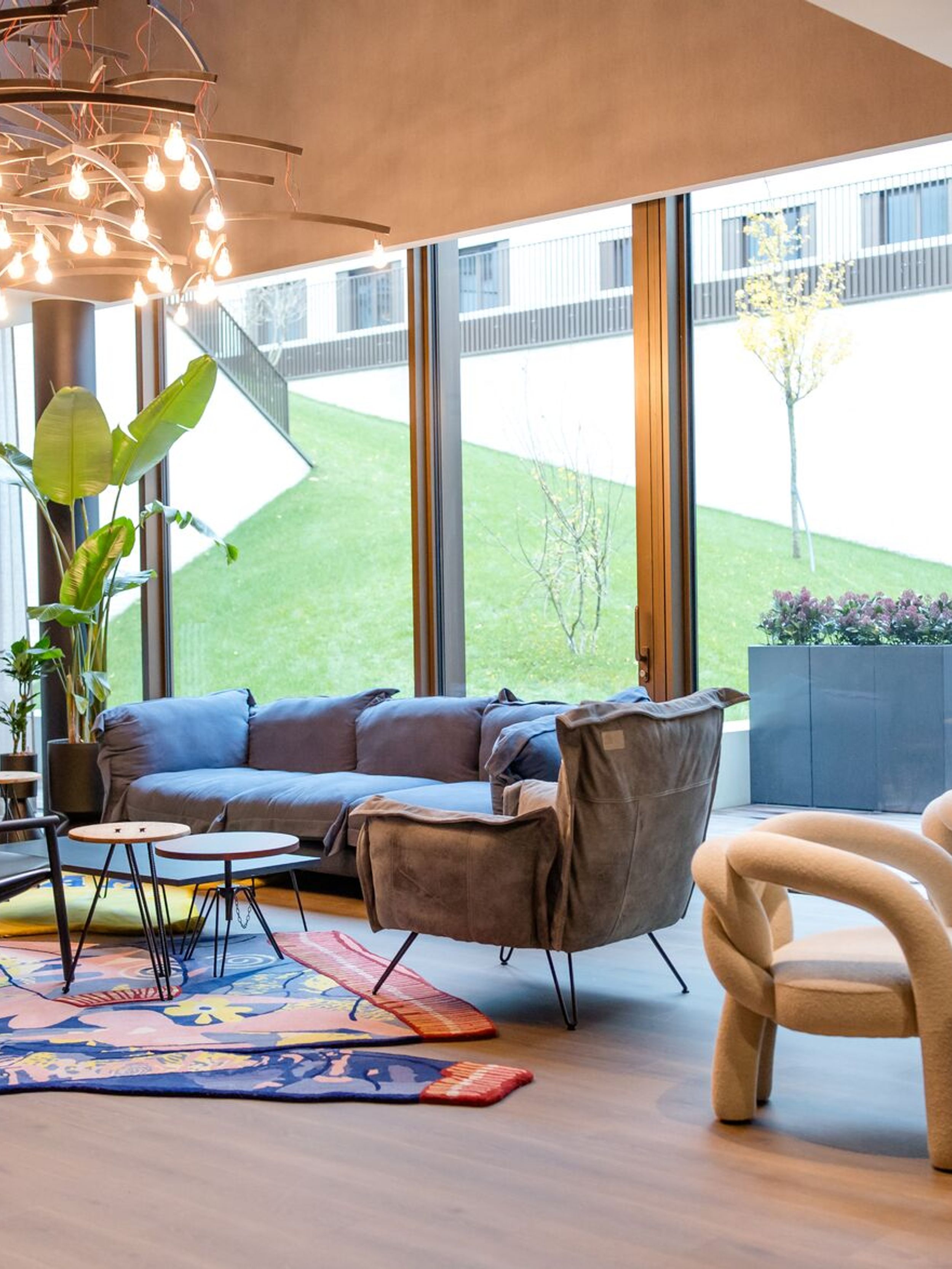 Hotel Antwerpen Motel One Lounge