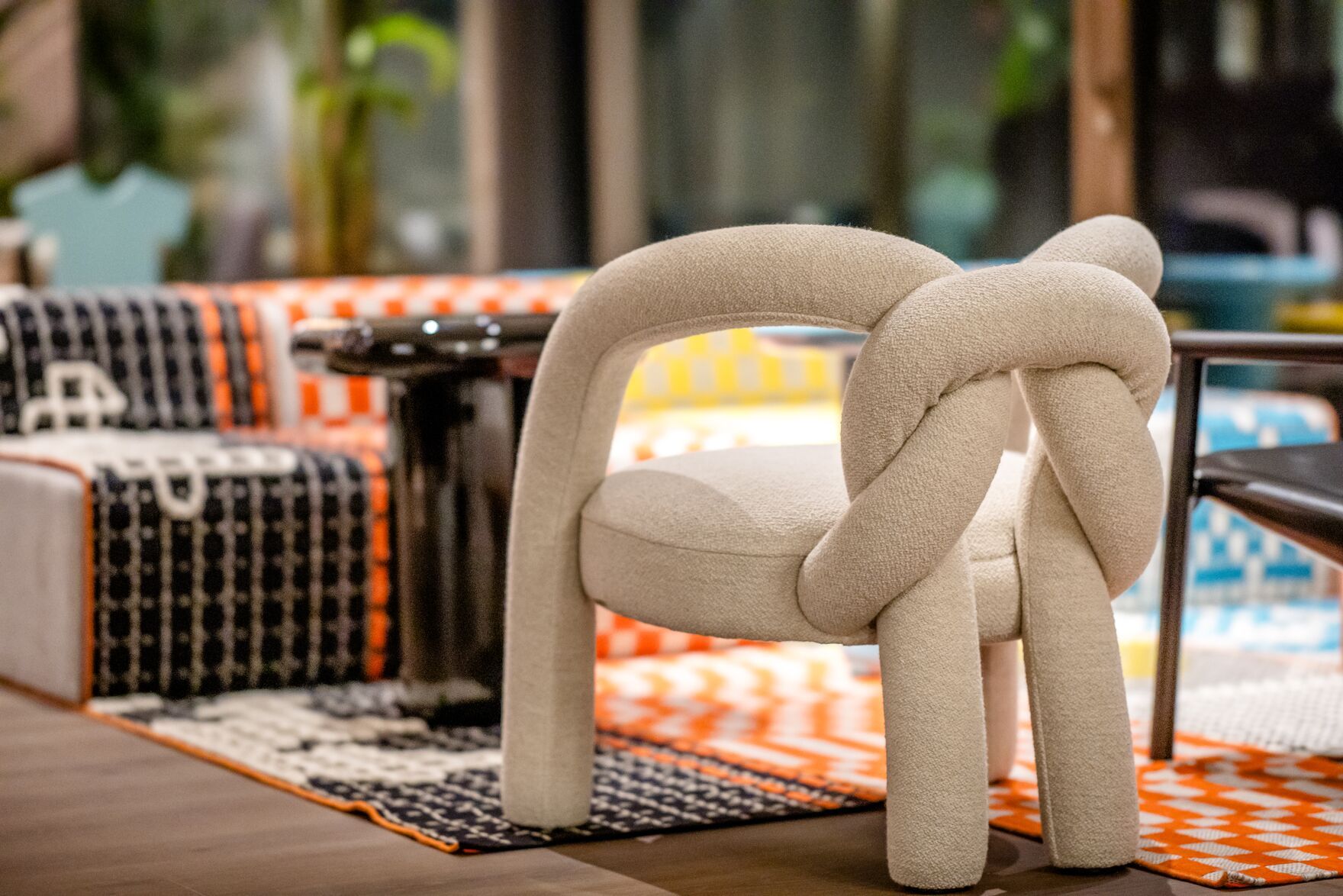 Hotels Antwerpen Motel One Design Sessel Lounge