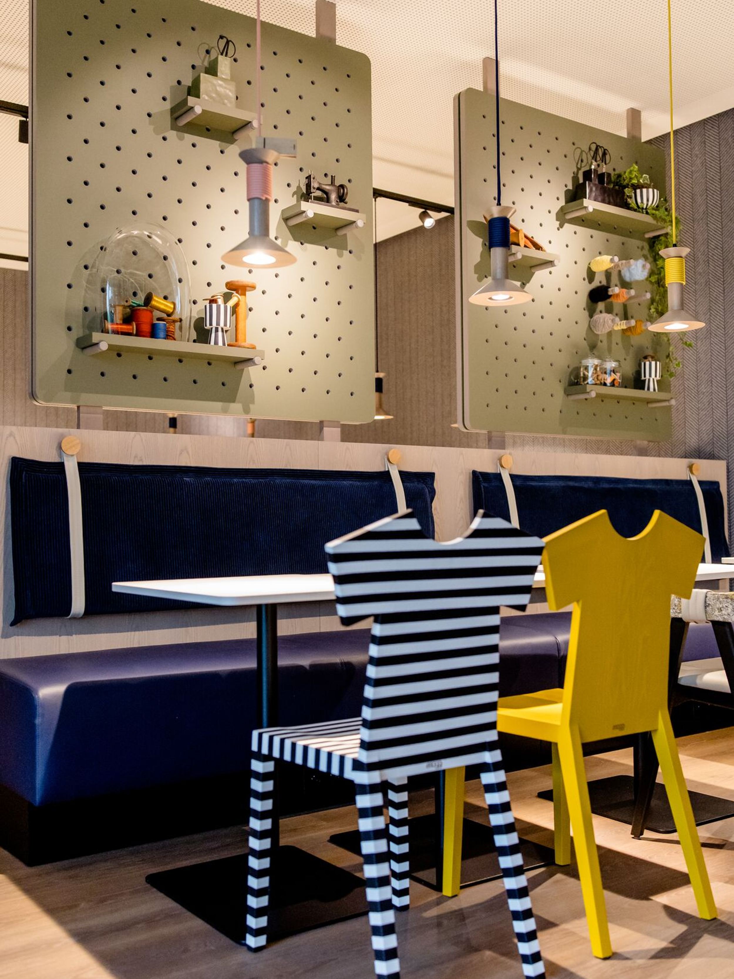 Designhotel Antwerpen Motel One Sitzbereich