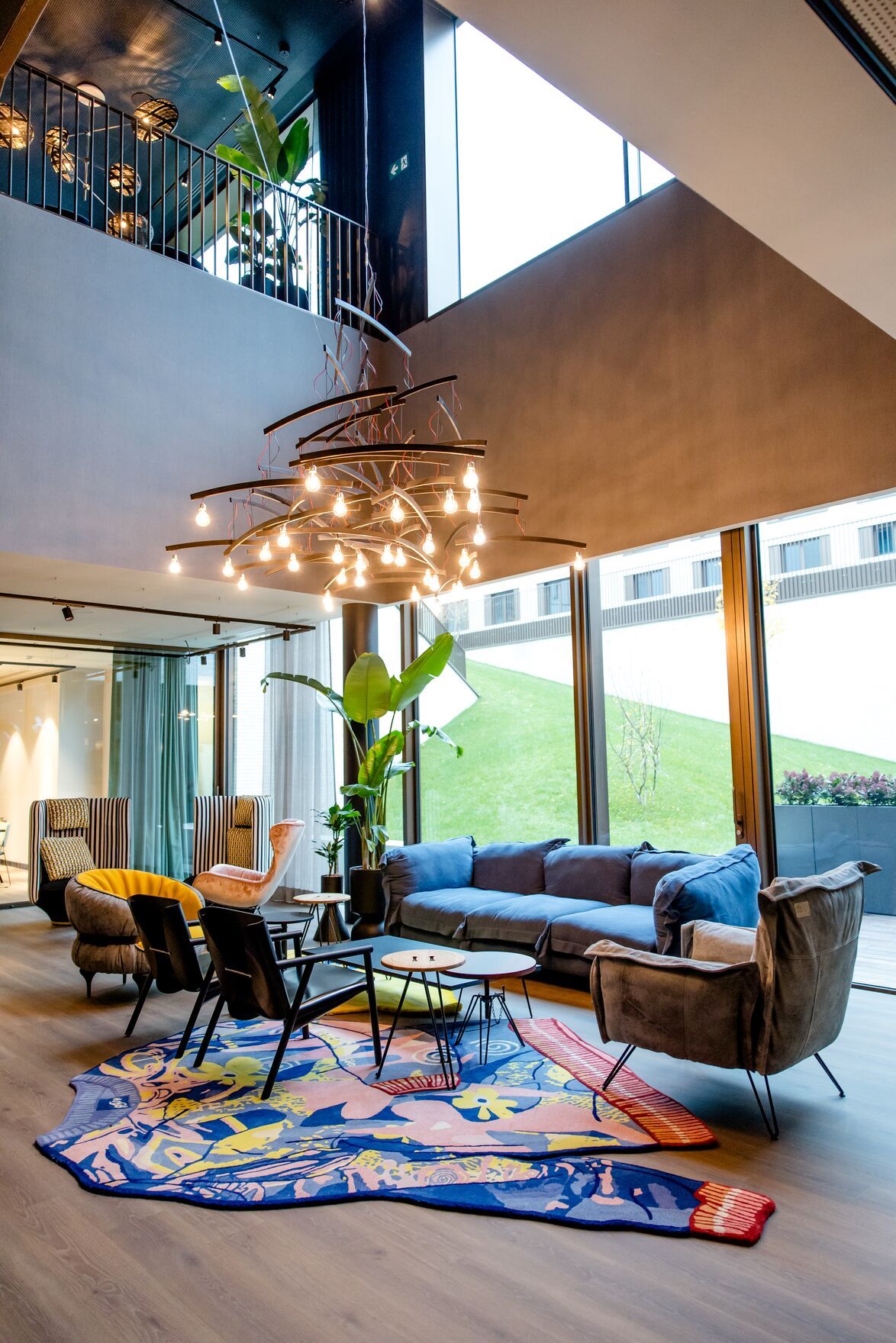 Hotel Antwerpen Motel One Innenbereich Design Lounge Mode