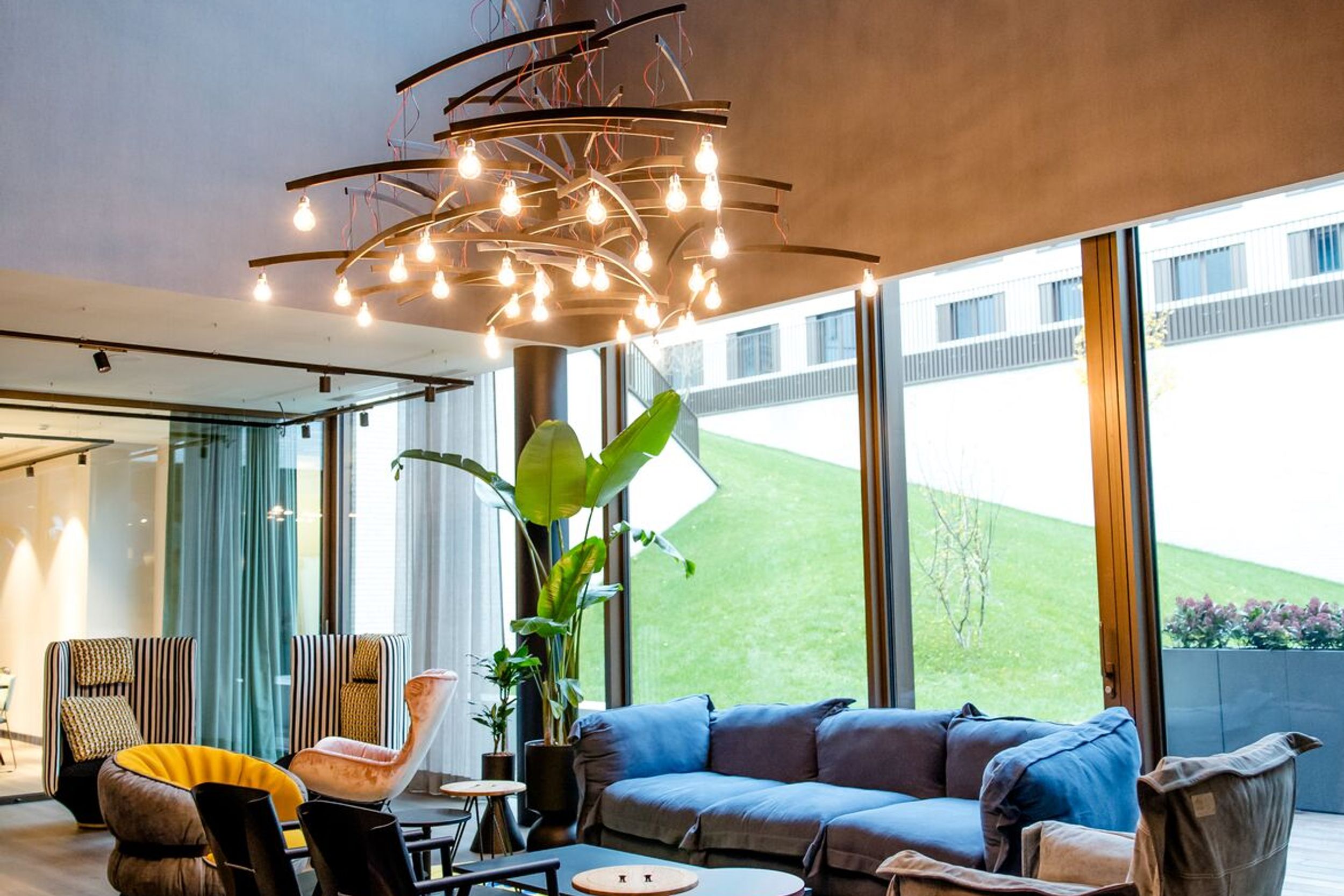 Hotel Antwerpen Motel One Innenbereich Design Lounge Mode