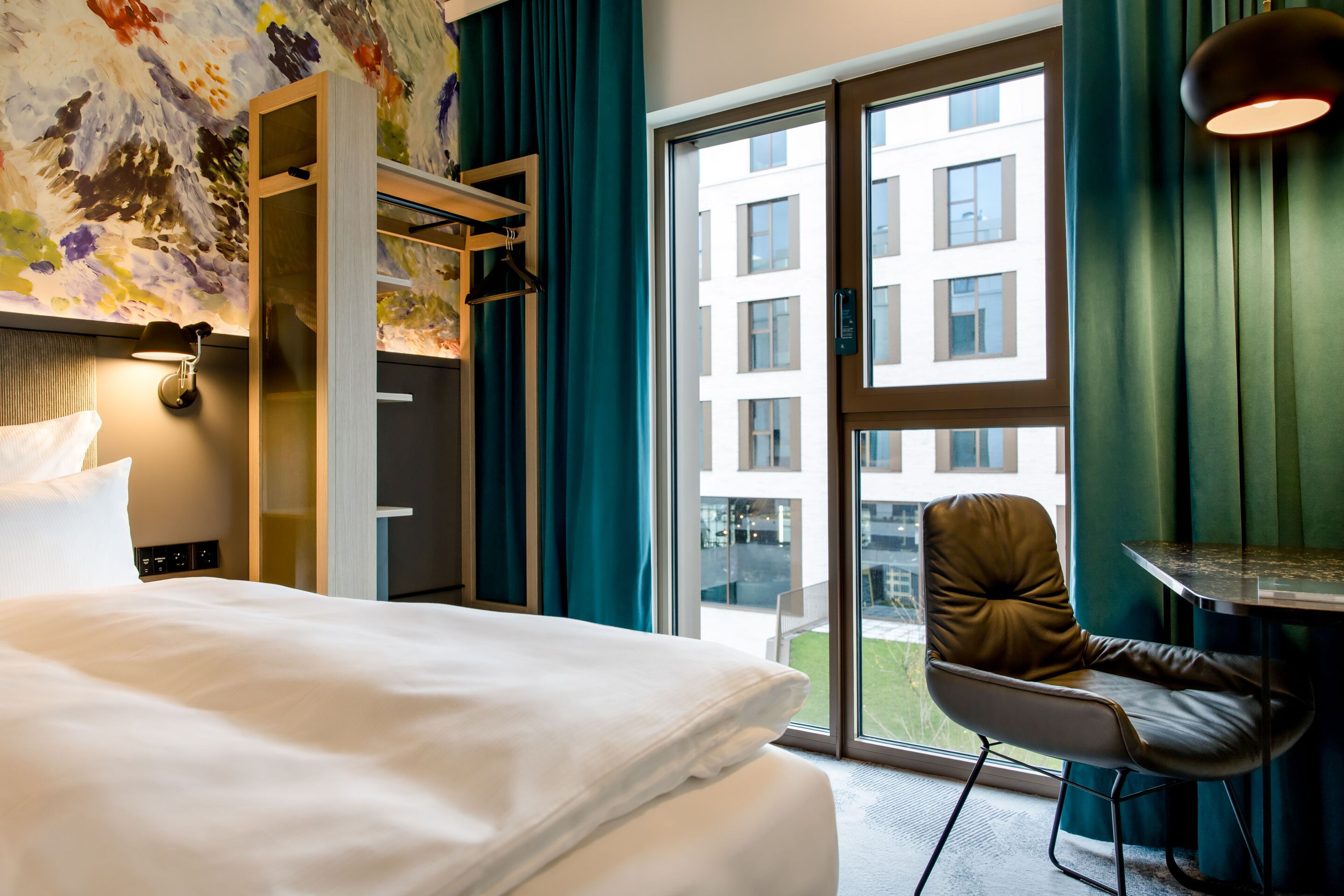 Hotel Antwerpen Motel One Zimmer mit Gartenblick Hotel Antwerpen Motel One Zimmer mit Gartenblick