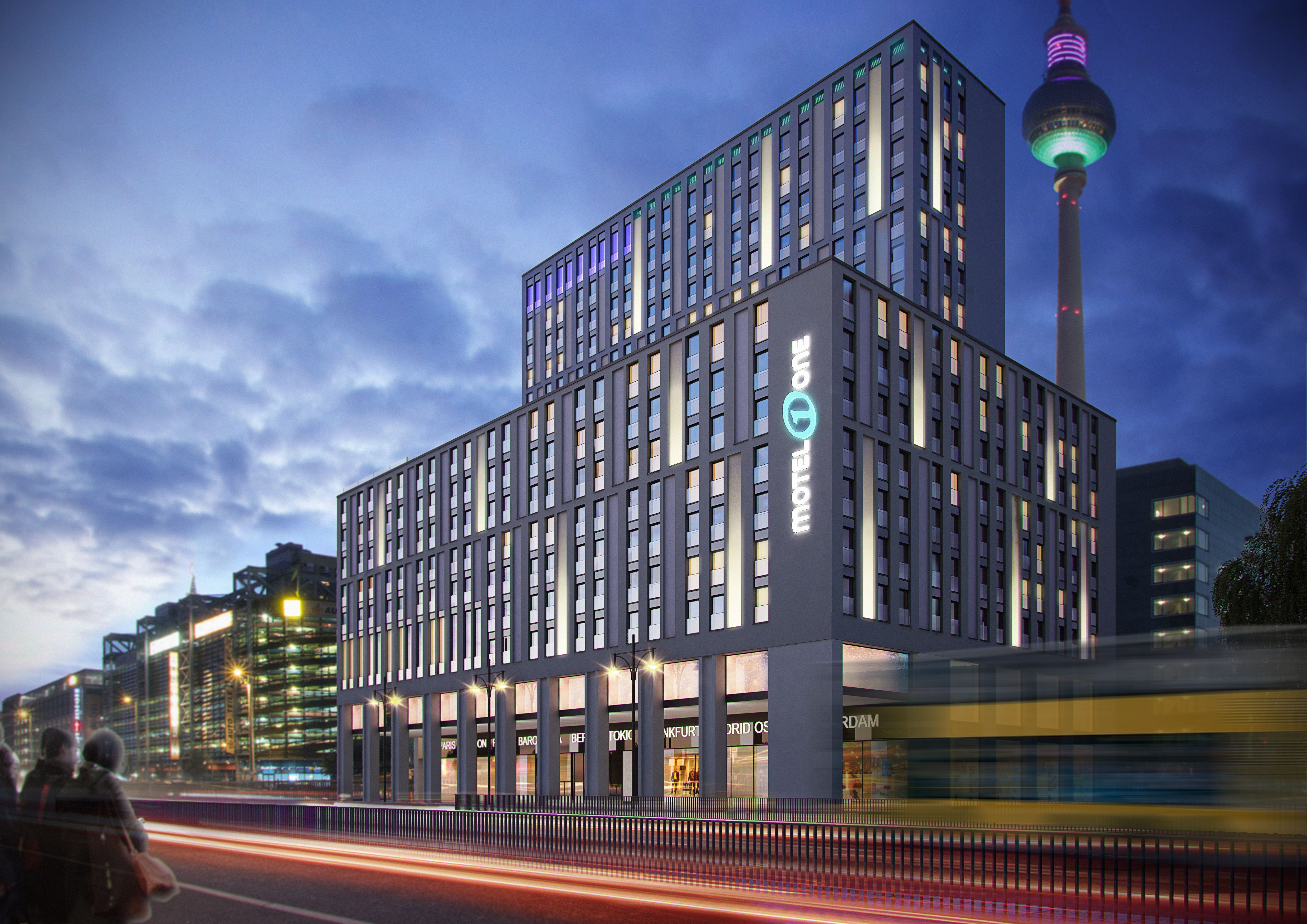 Hotel Berlin Alexanderplatz Motel One Fassade