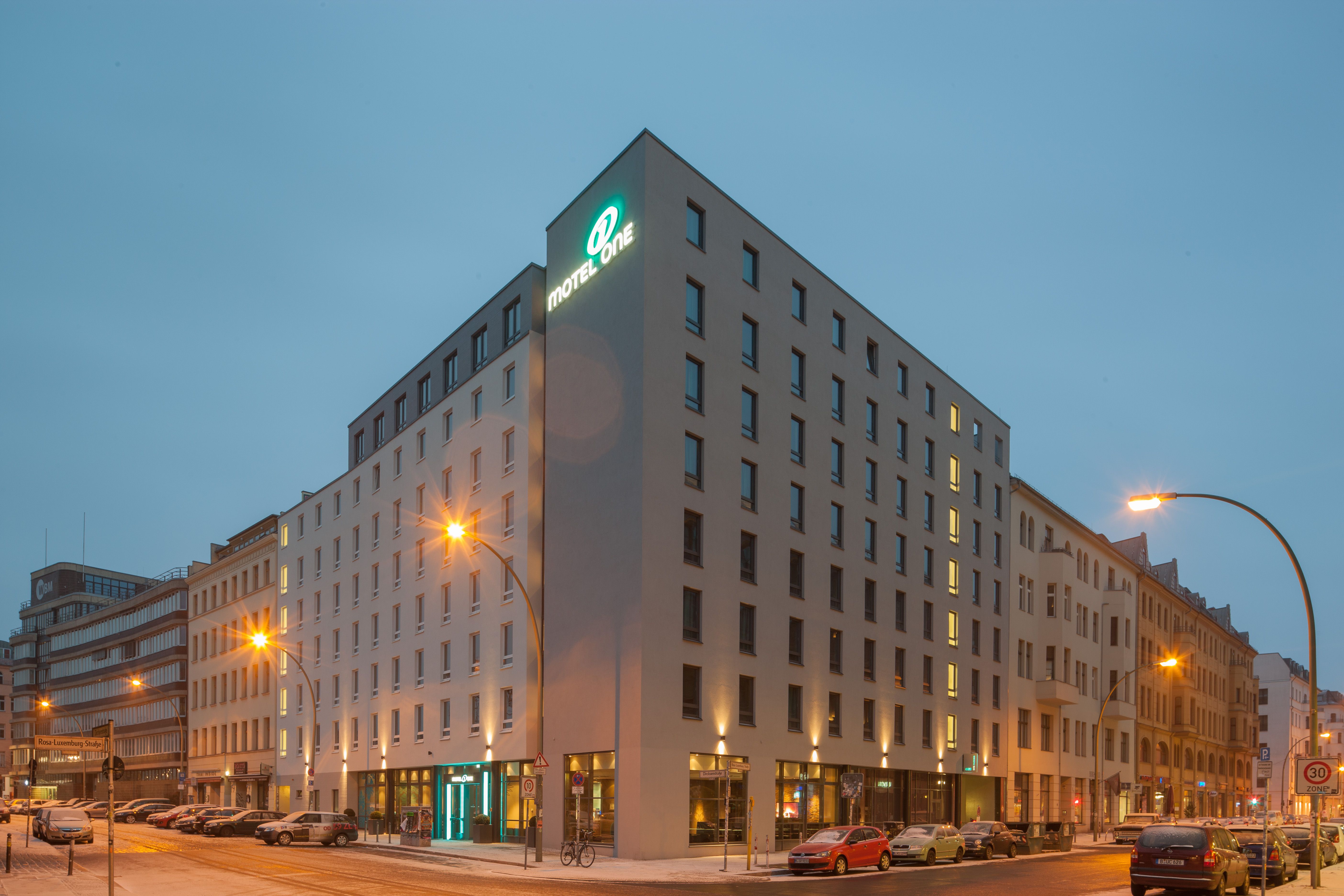 Hotel Berlin Hackescher Markt Motel One Fassade
