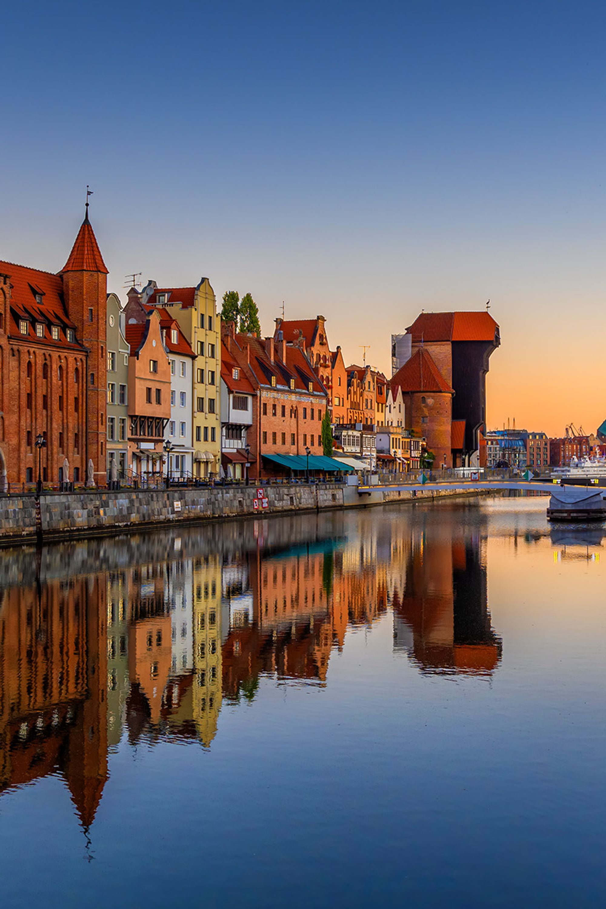 Hotel Gdansk The Cloud One Poland View of houses by the water