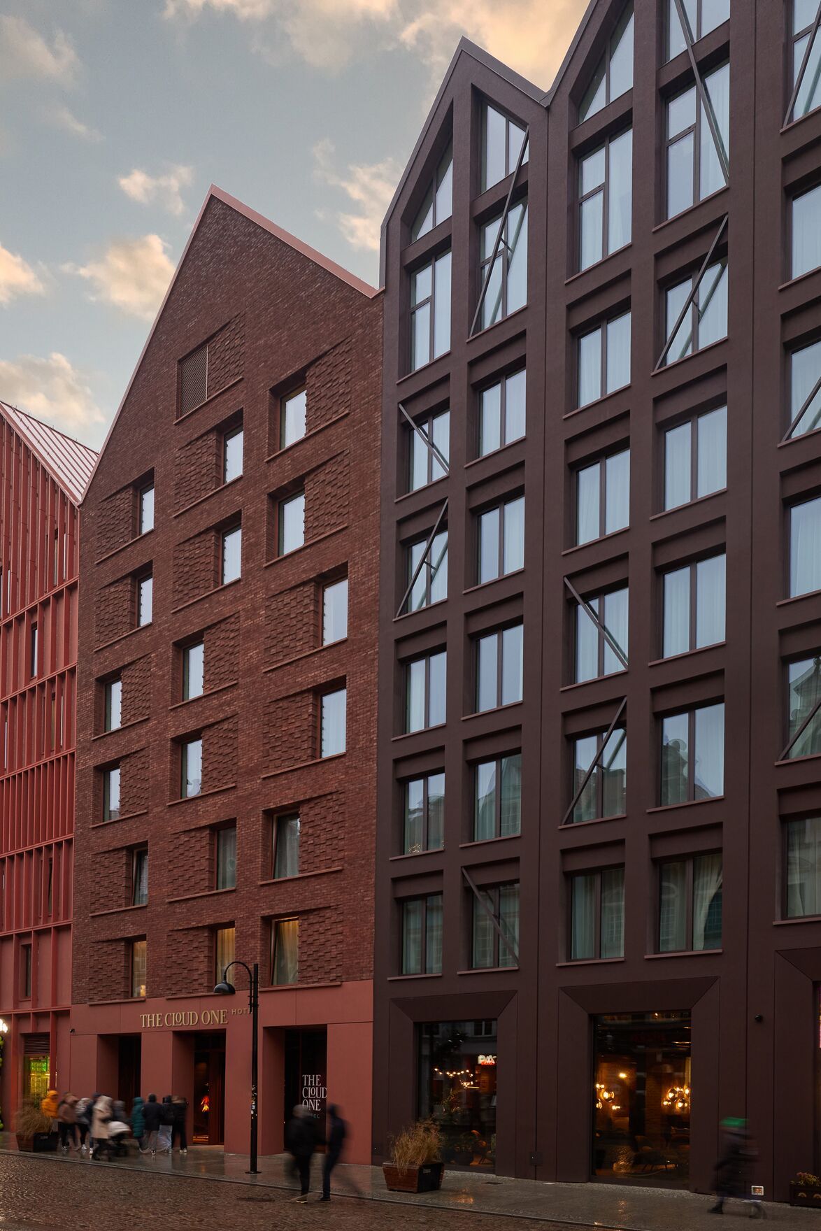 designhotel Gdansk The Cloud One view to the building from the outside