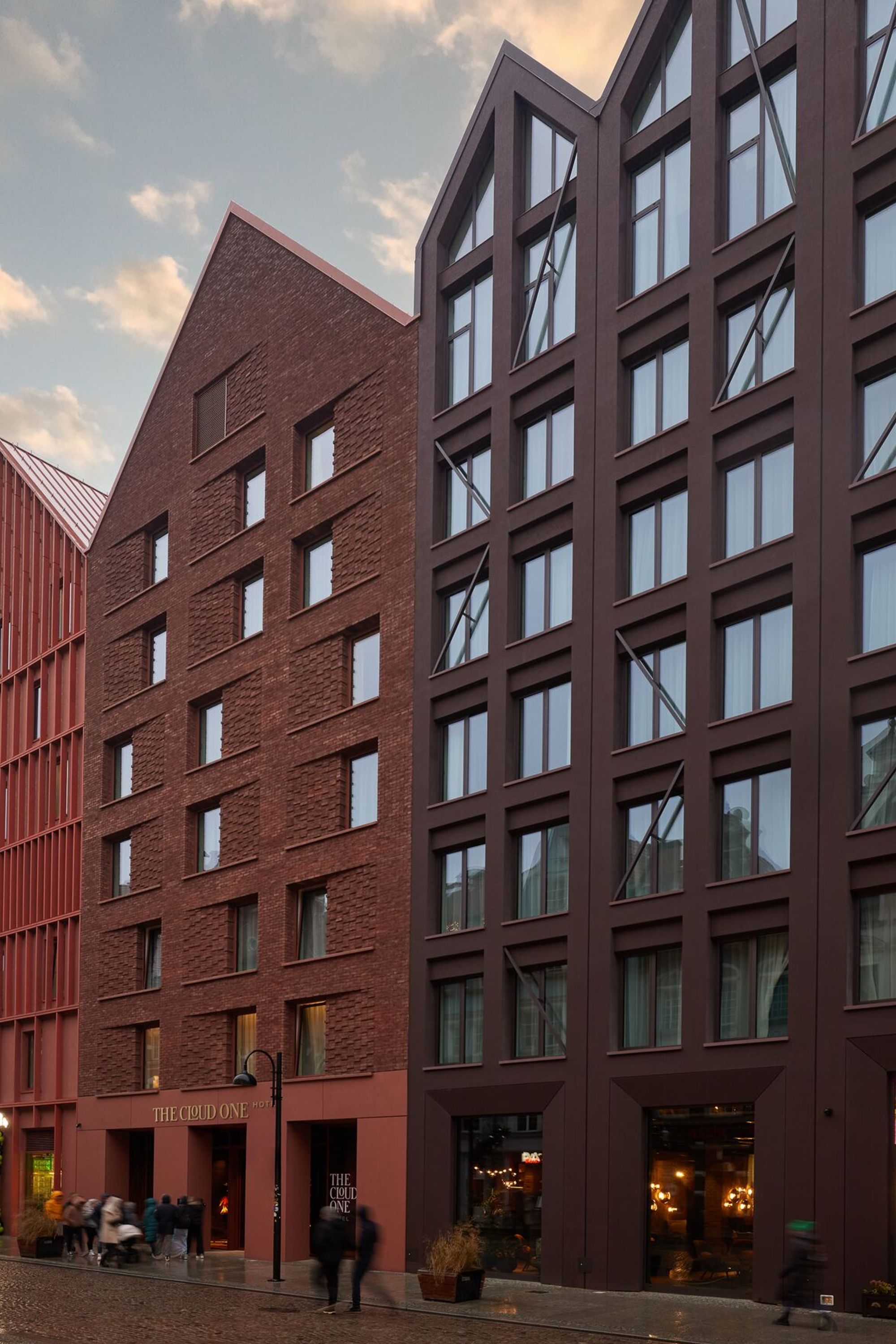 designhotel Gdansk The Cloud One view to the building from the outside