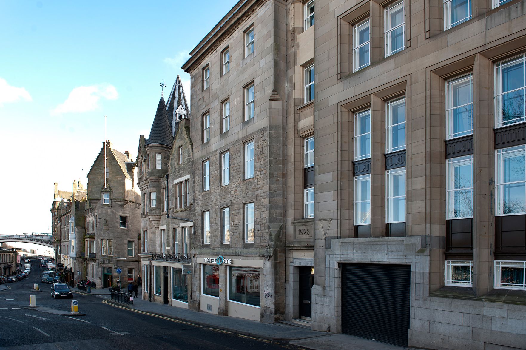 Designhotel Edinburgh Royal Motel One Fassade