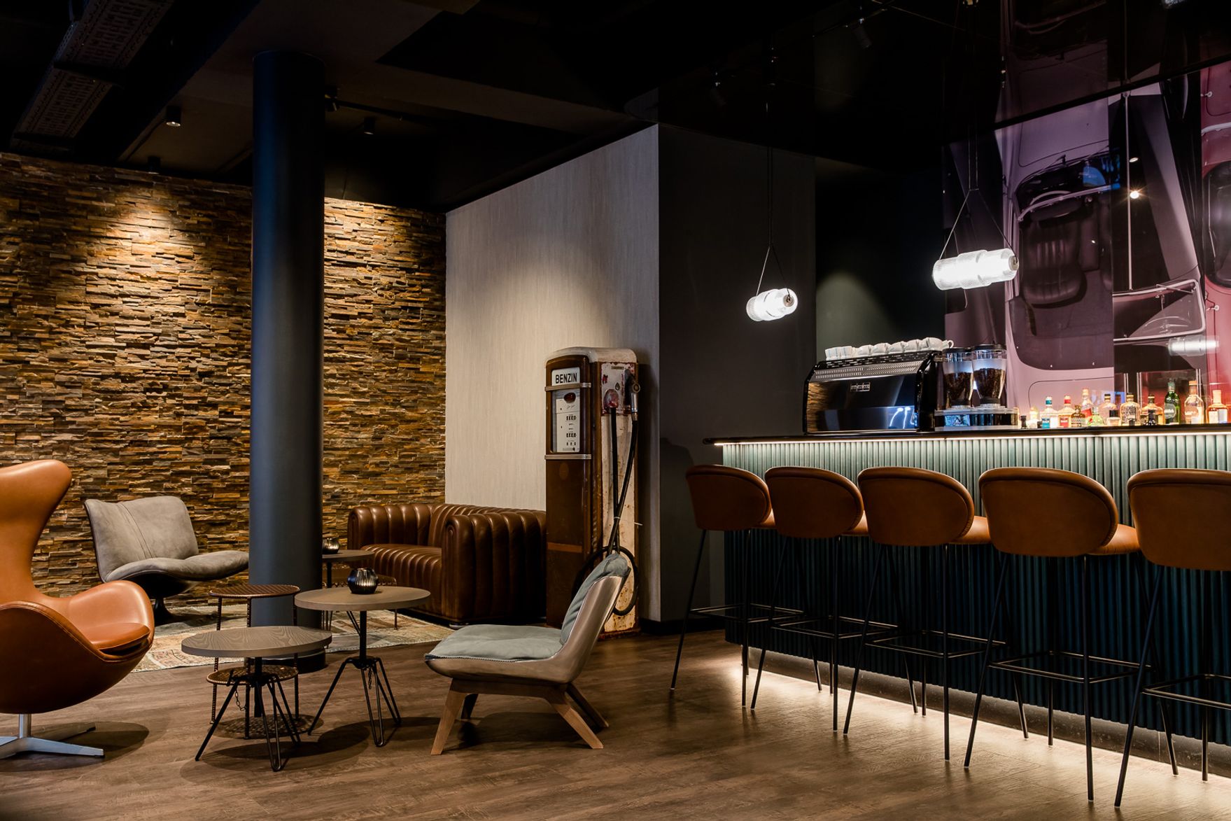 Hotel Frankfurt East Side Motel One Lounge und Bar