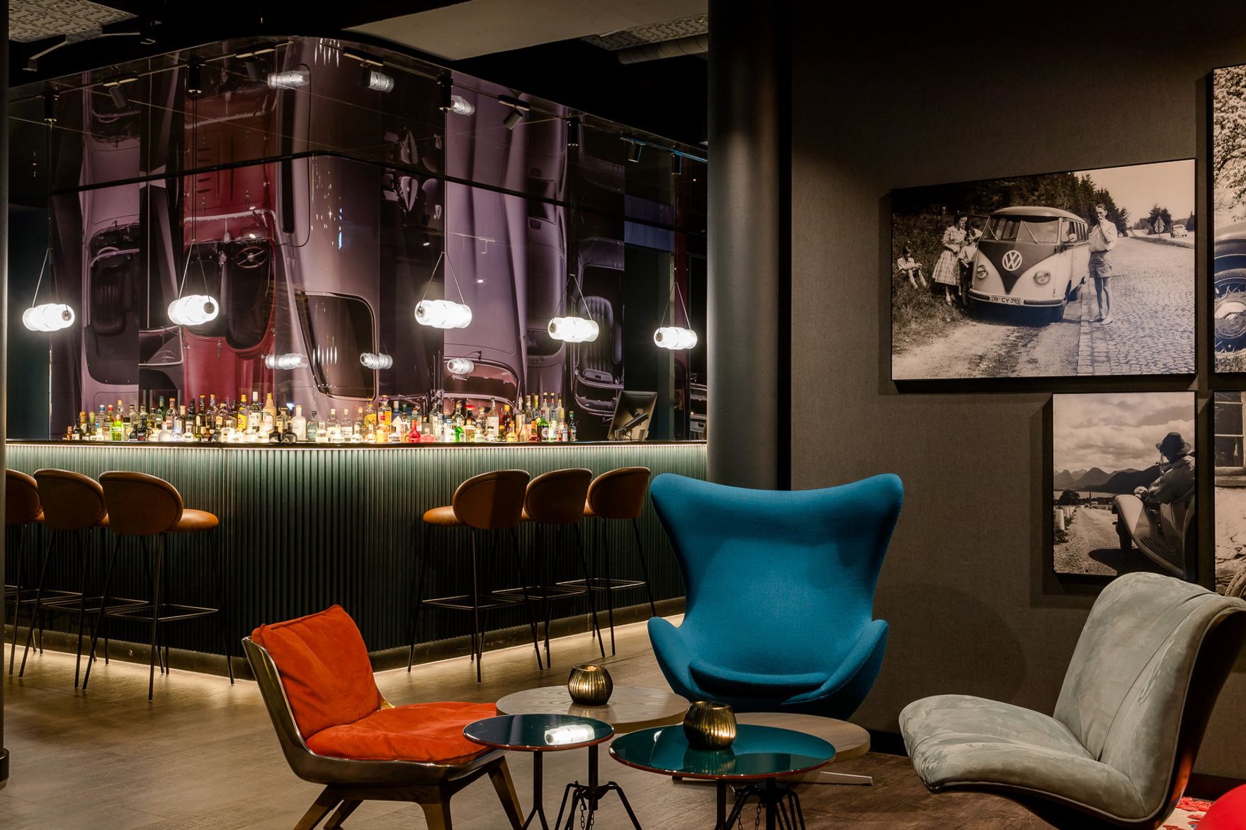 Hotel Frankfurt East Side Motel One Lounge und Bar
