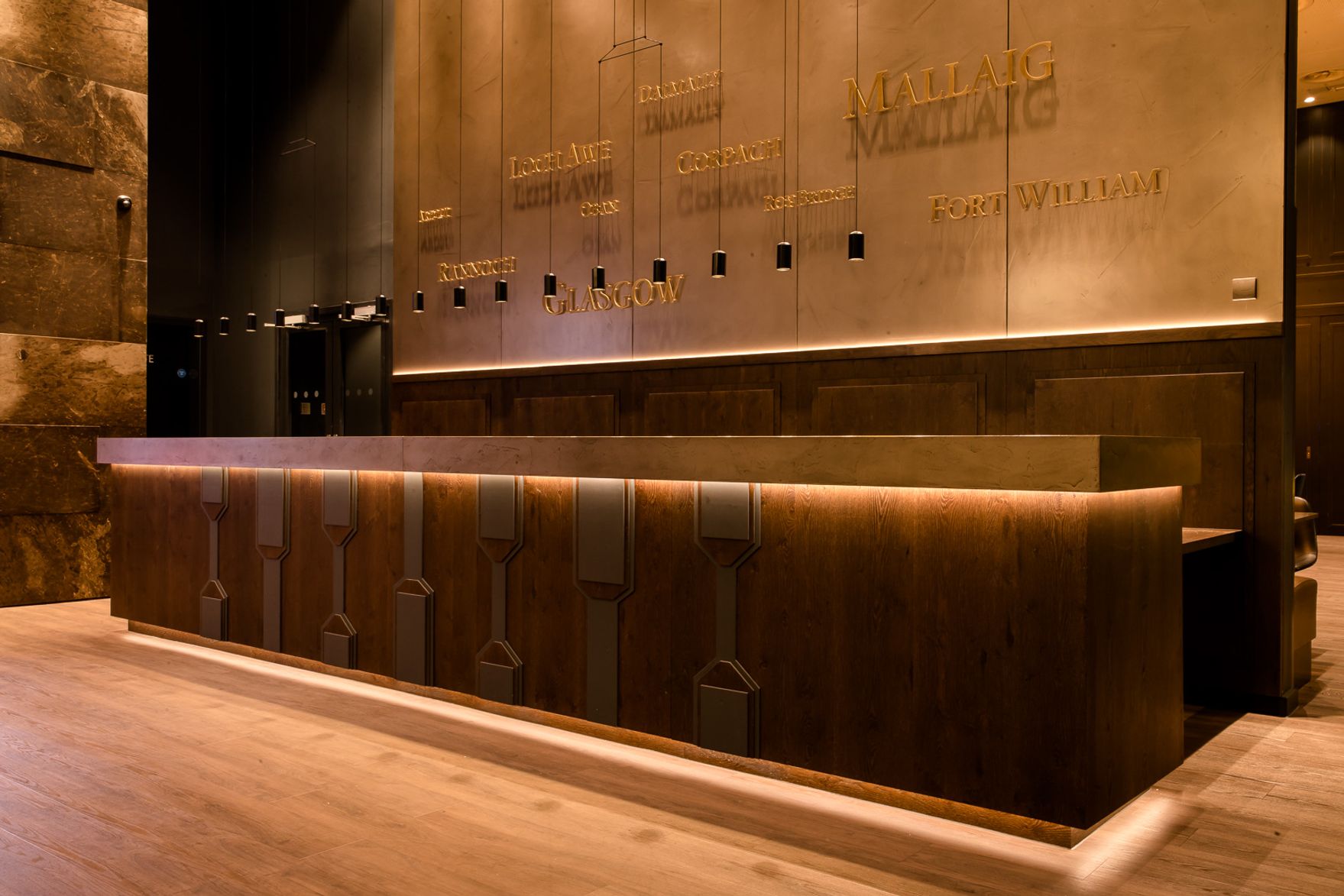 designhotel Glasgow Motel One reception