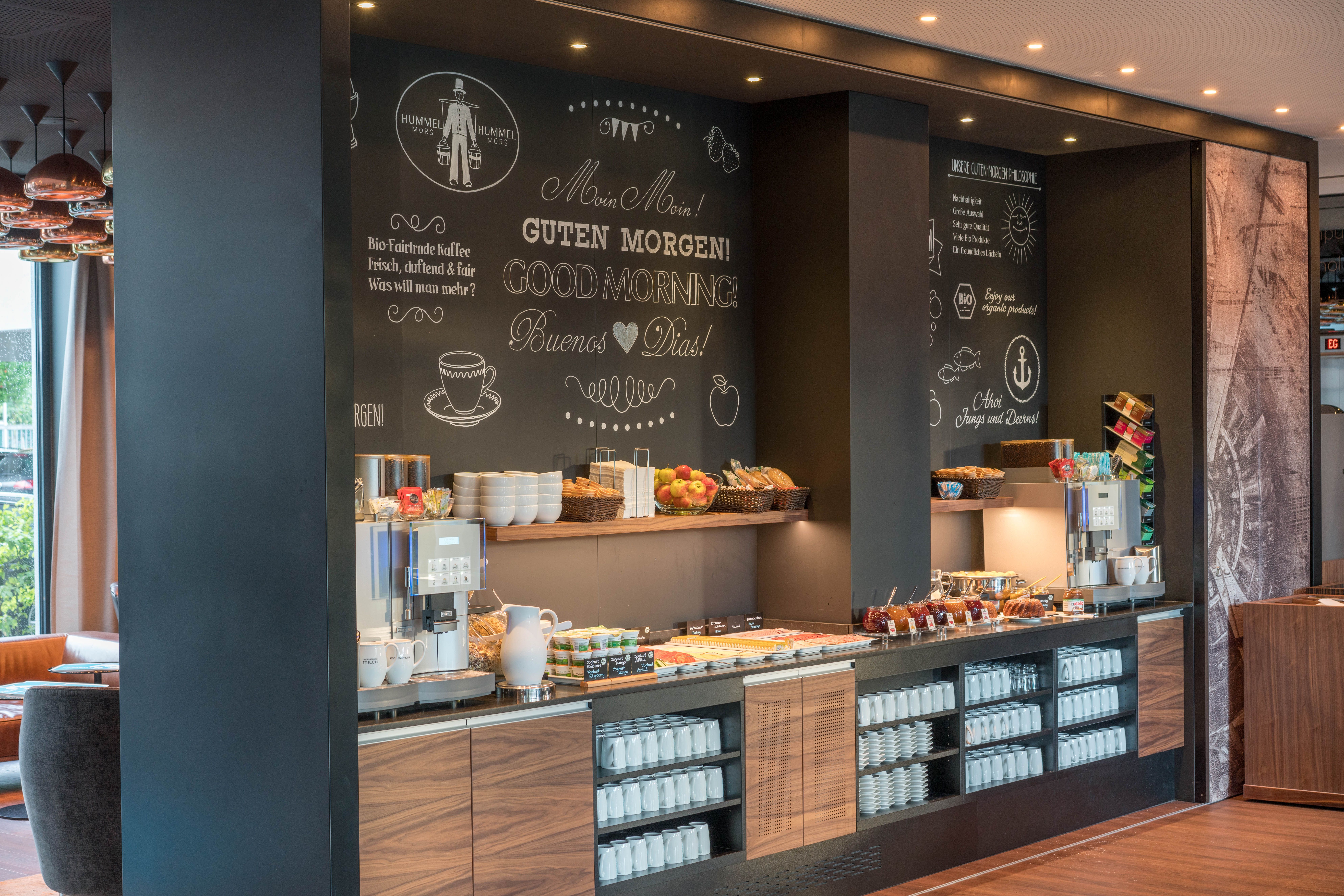 Hotel Hamburg Airport Motel One Frühstücksbuffet