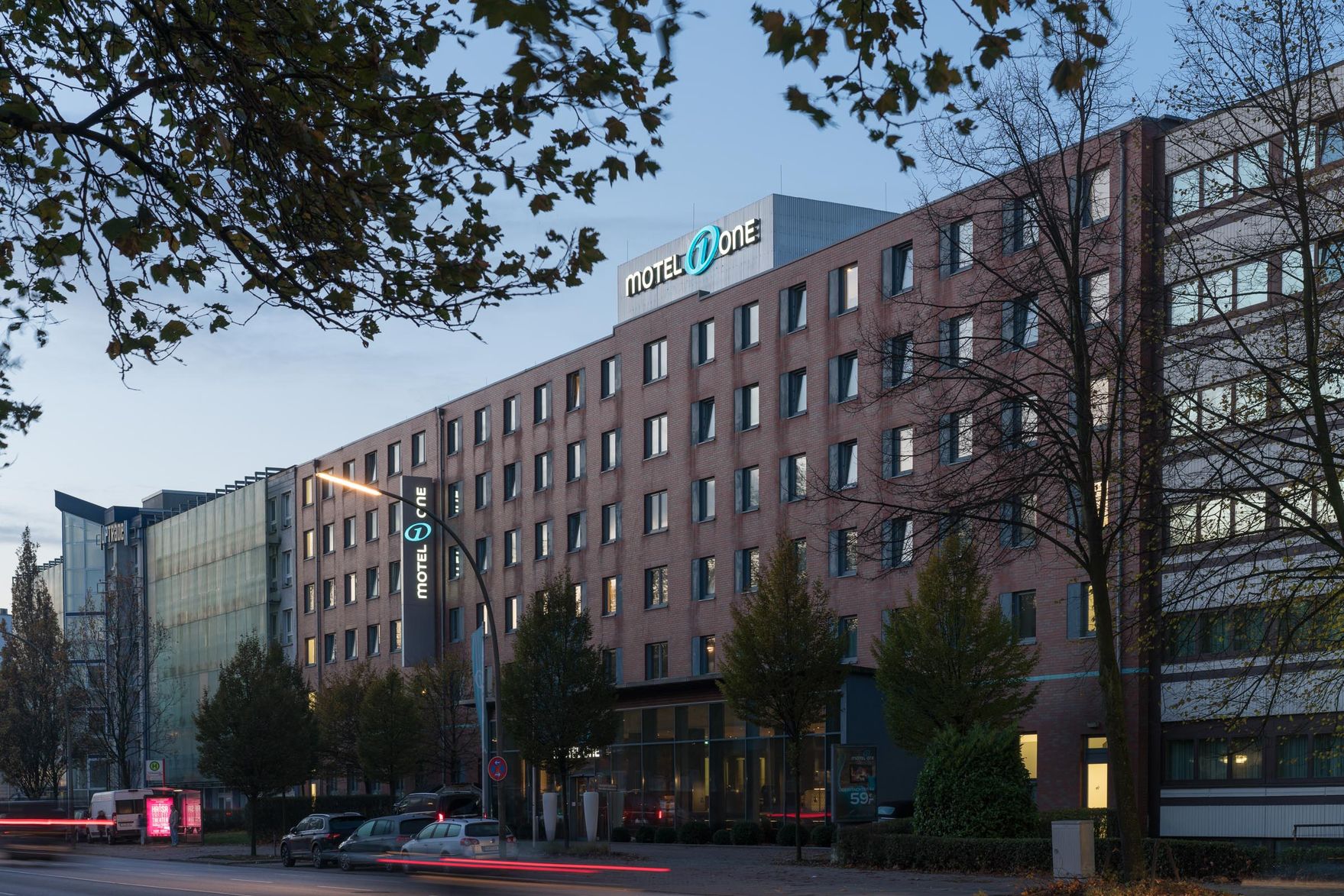 Hotel Hamburg Altona Motel One Fassade