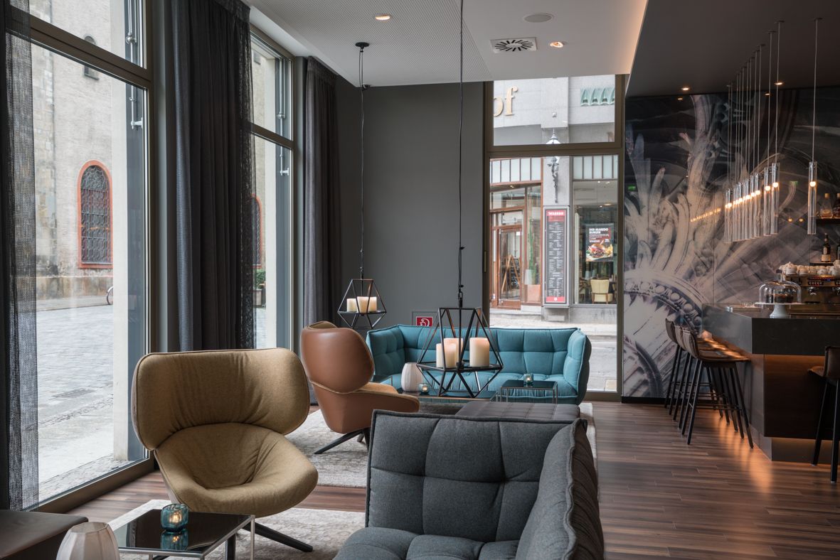Hotel Leipzig Nikolaikirche Motel One Lounge und Bar