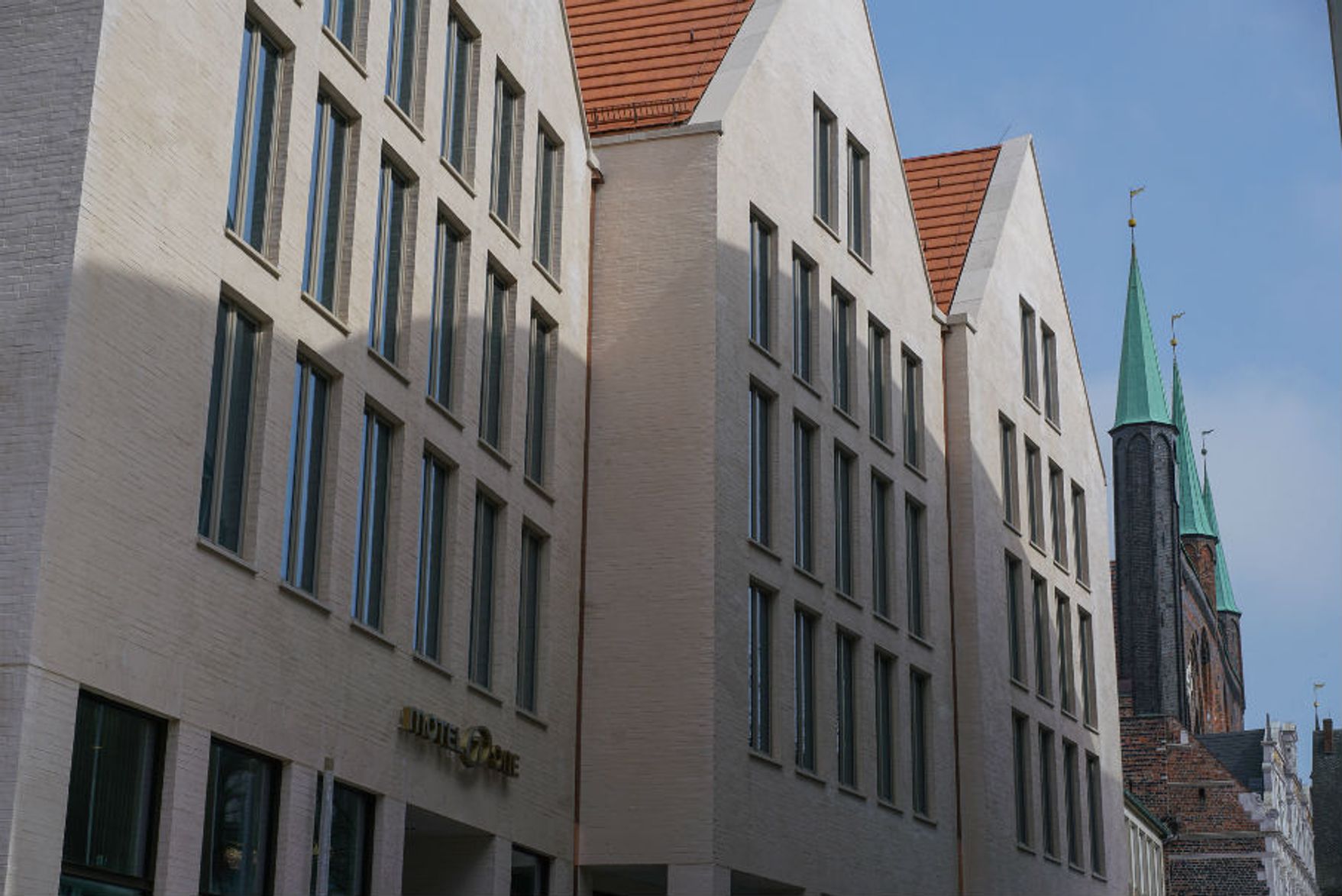 Hotel Lübeck Motel One Fassade