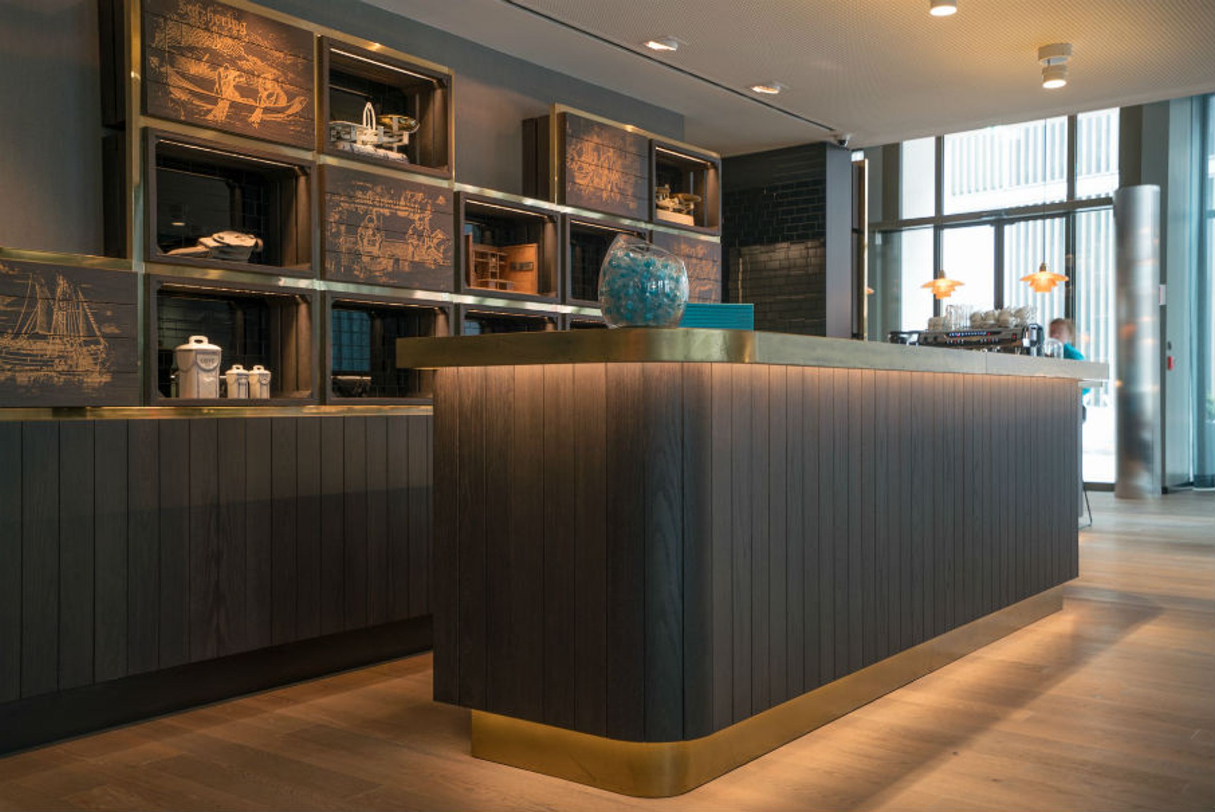 Hotel Lübeck Motel One Rezeption