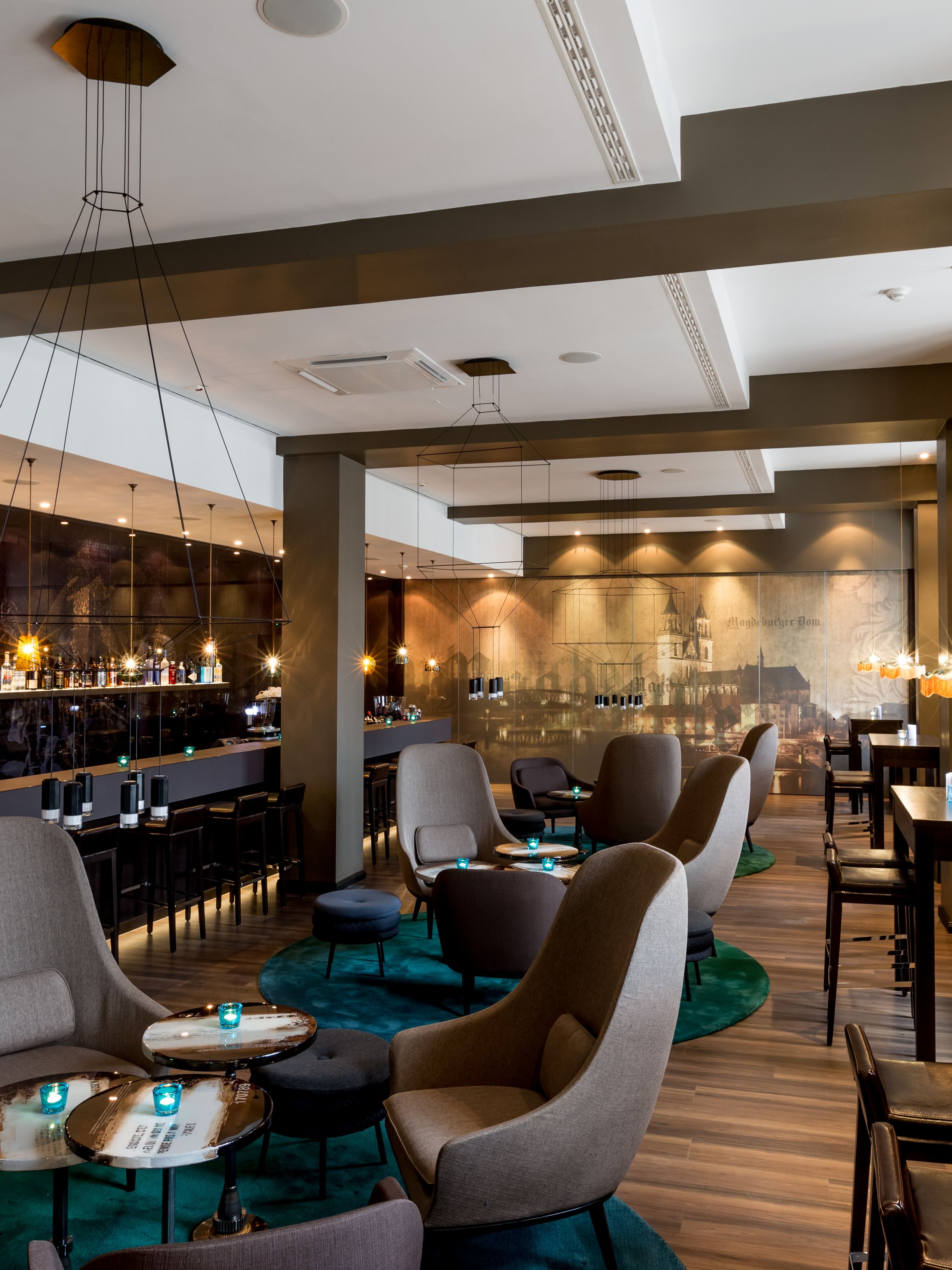 Hotel Magdeburg Motel One Bar und Lounge