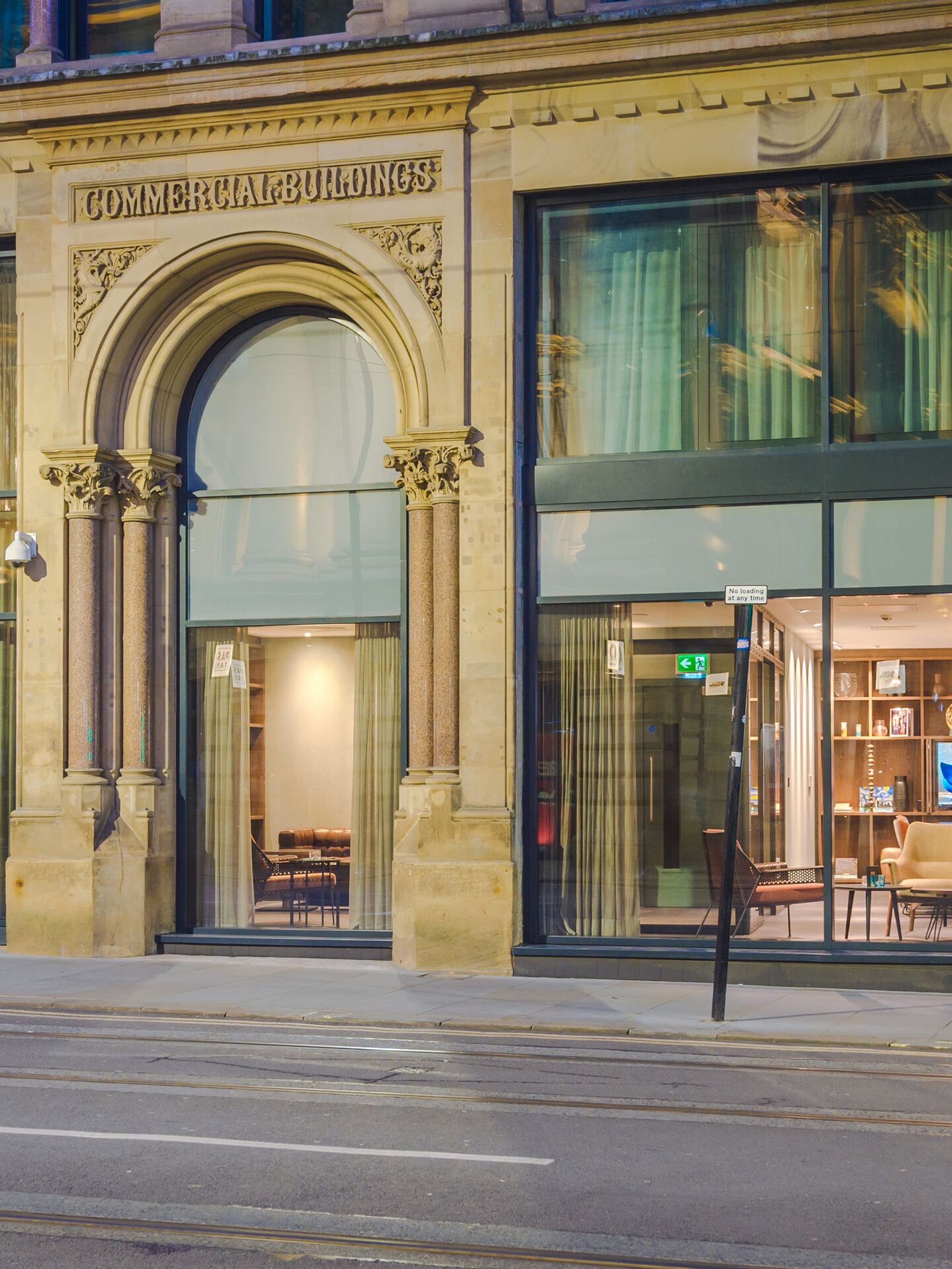 hotel Manchester Royal Exchange Motel One exterior facade