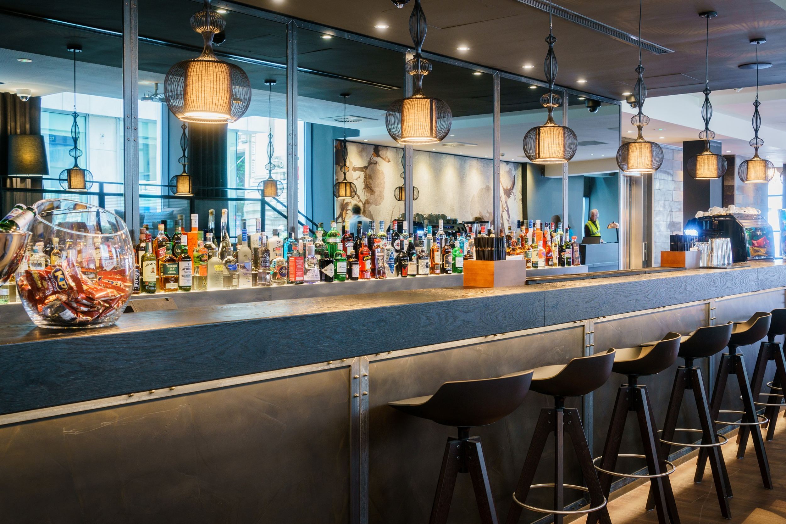 hotel Manchester Royal Exchange Motel One bar