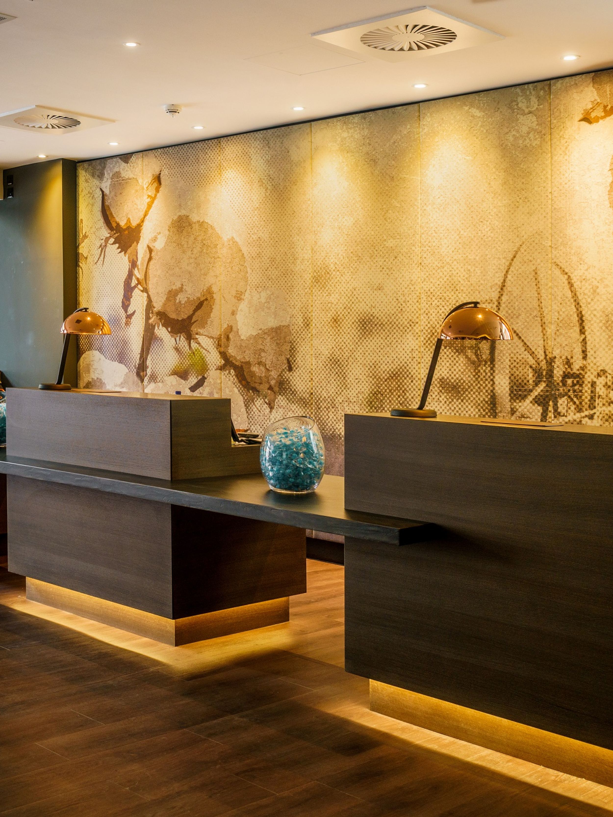 hotel Manchester Royal Exchange Motel One reception