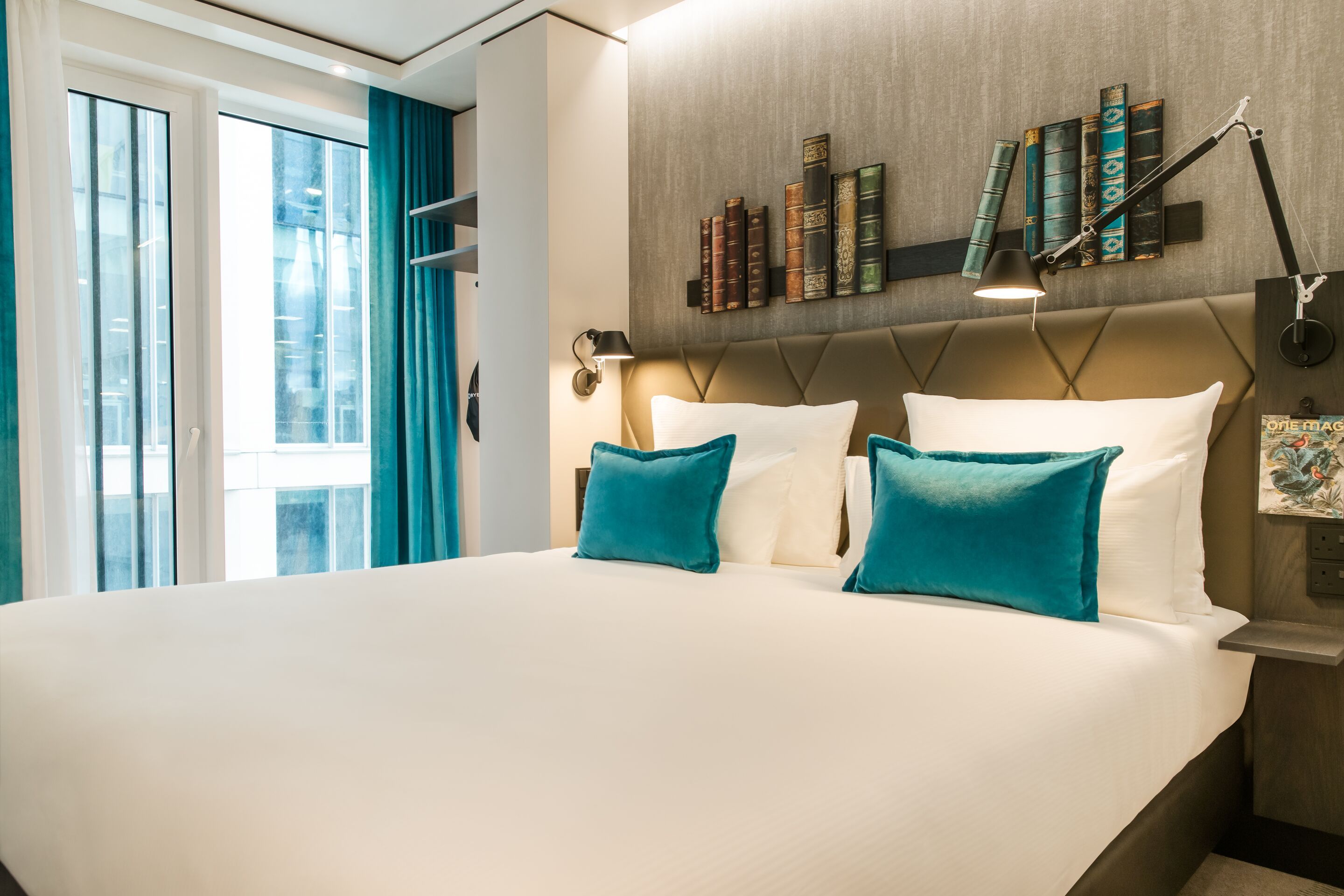 Hotel Motel One Manchester-St. Peter's Square Zimmer mit Doppelbett