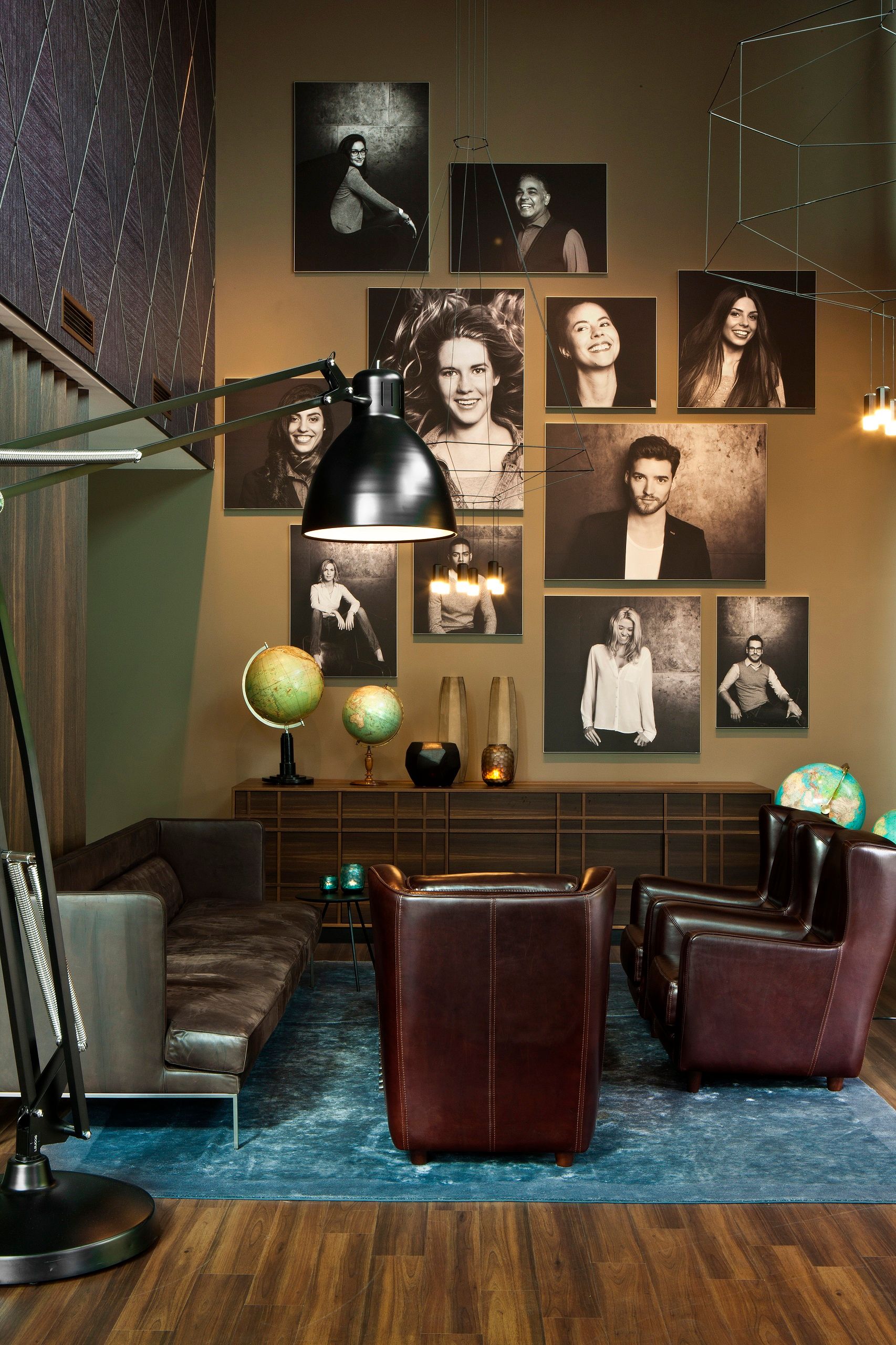 Hotel München Campus Motel One Lounge Couch und Sessel