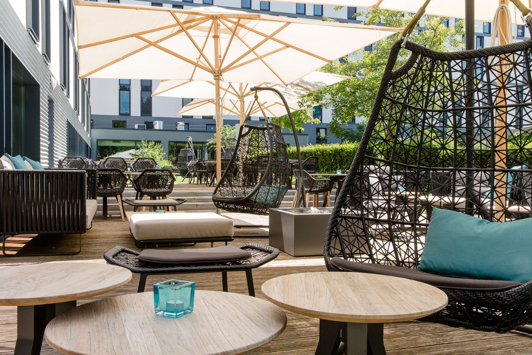 Hotel München Deutsches Museum Motel One Terrasse