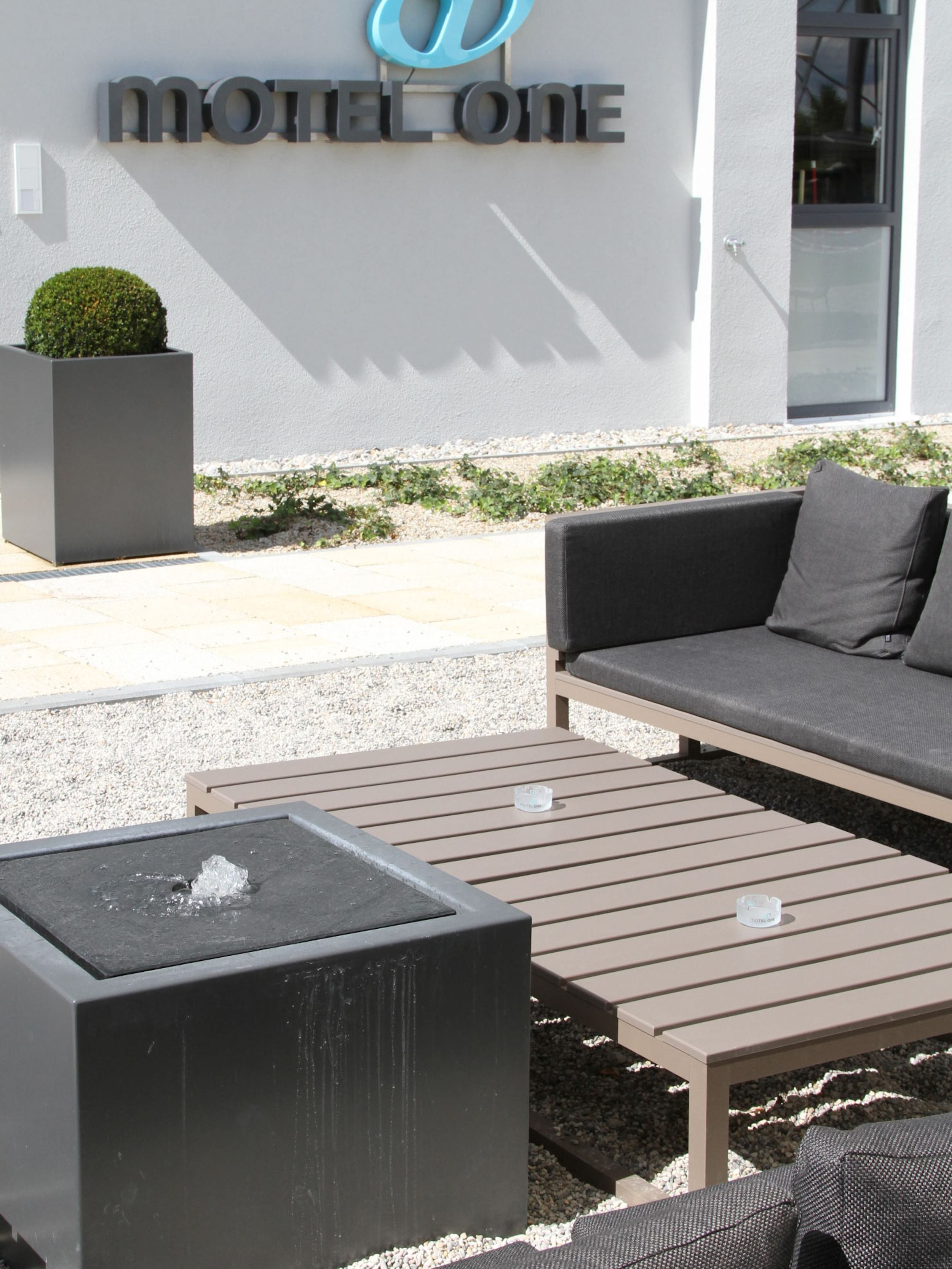 Hotel München Garching Motel One Terrasse