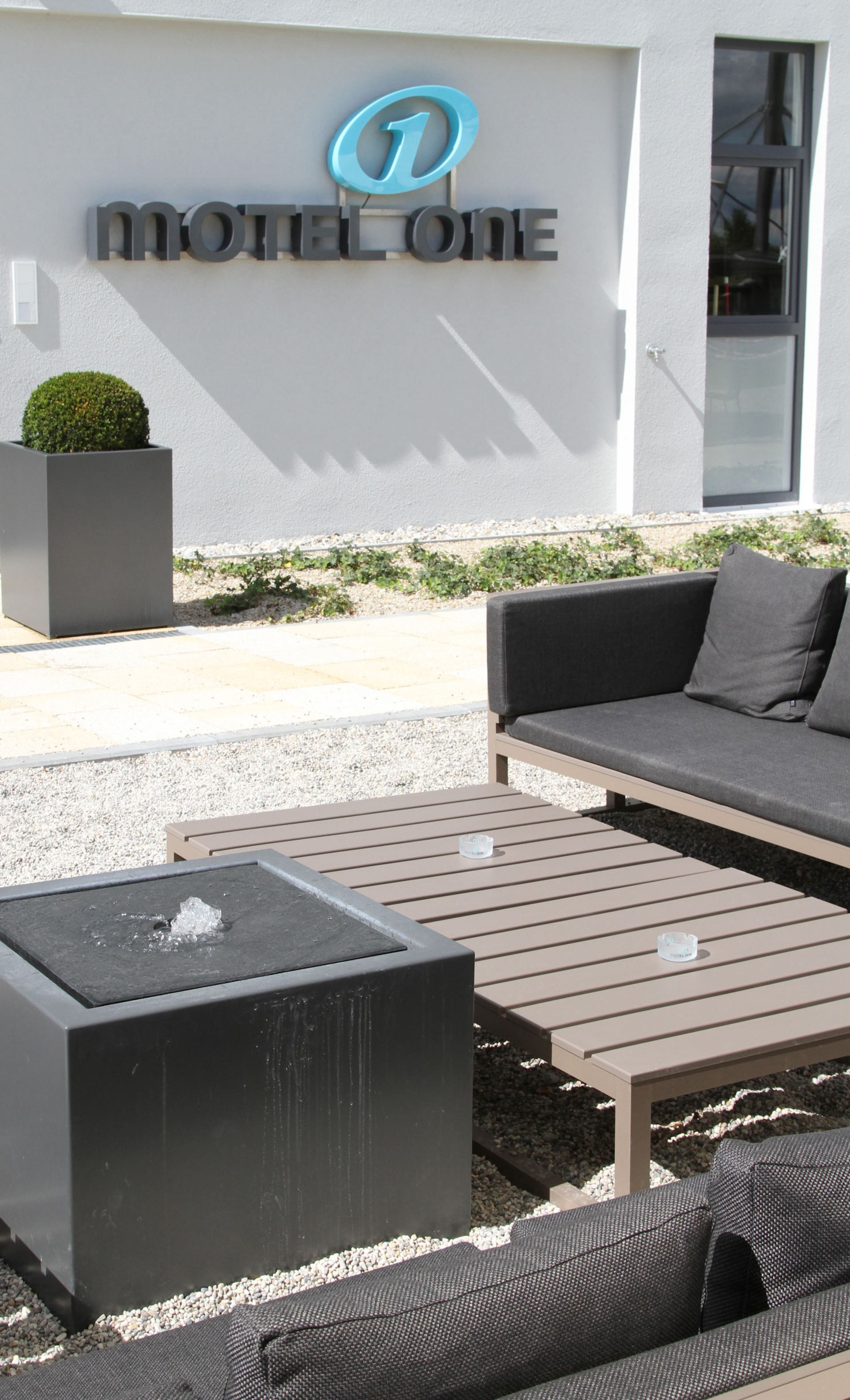 Hotel München Garching Motel One Terrasse