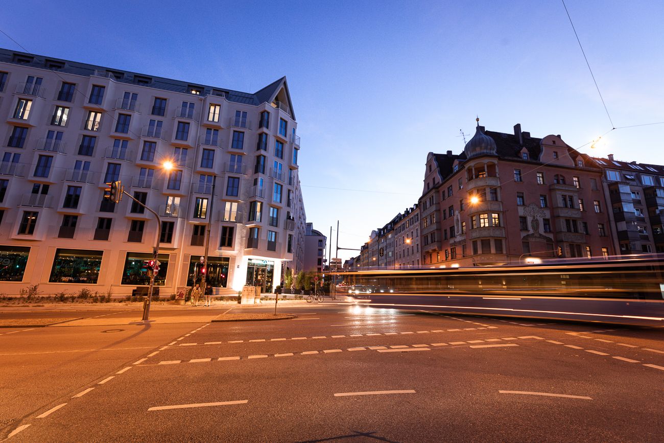 Hotel München Haidhausen Motel One Gebäude