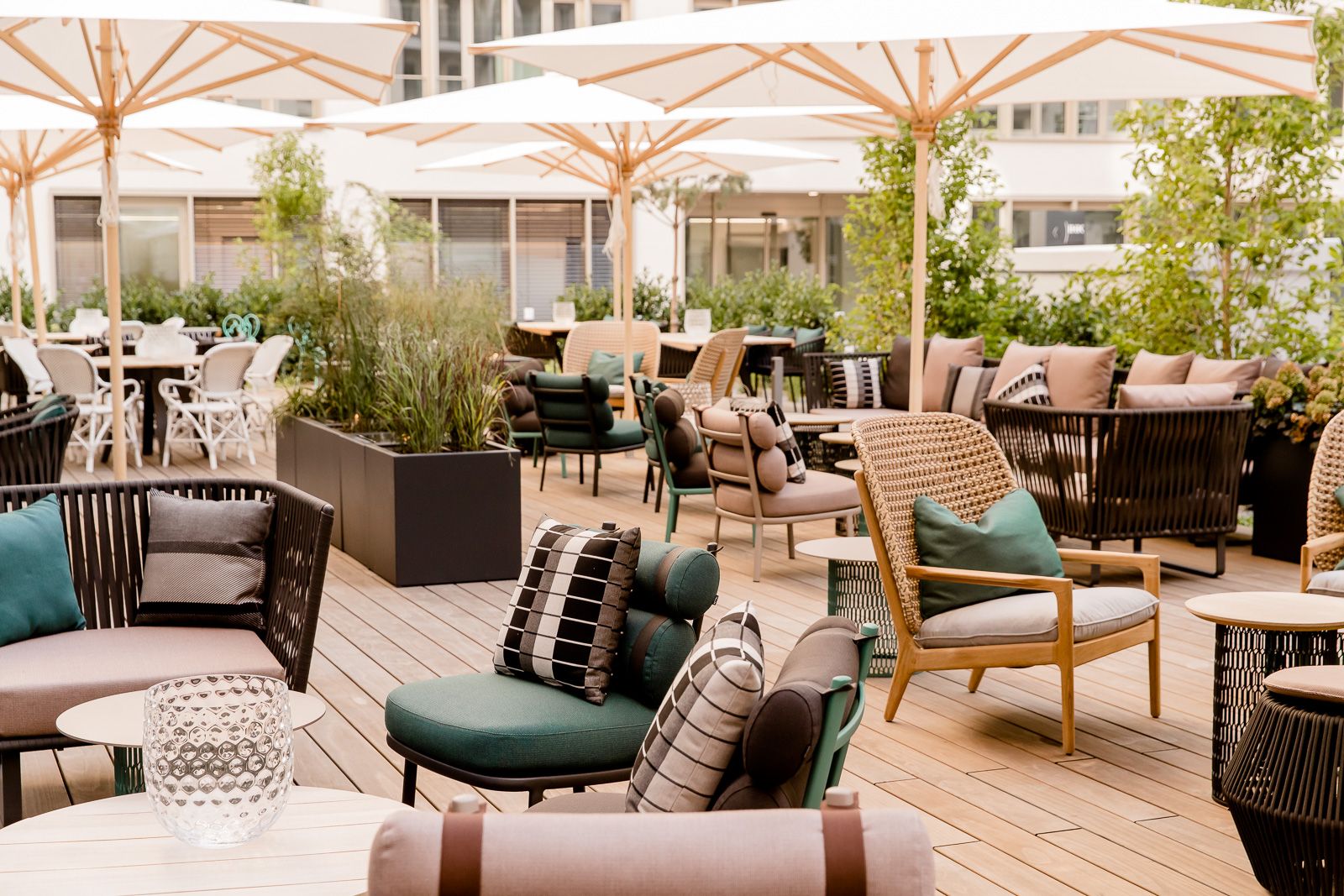 Hotel München Haidhausen Motel One Terrasse