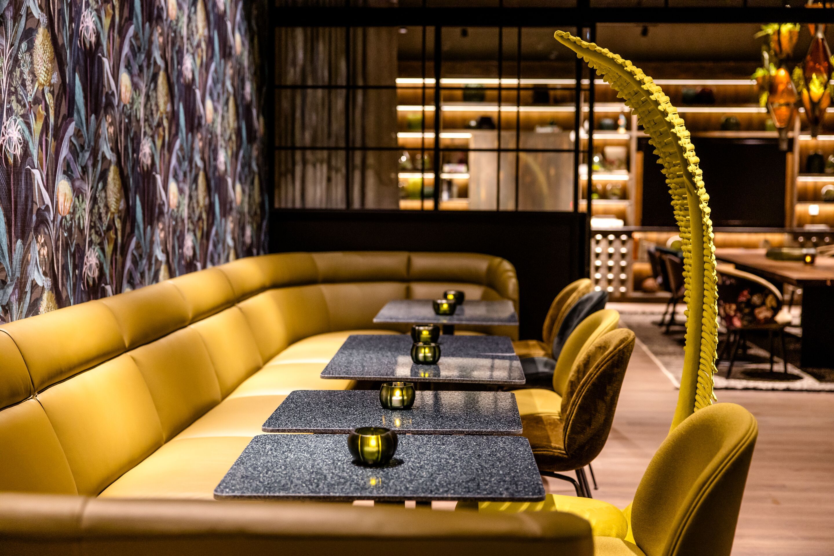 Designhotel München Hauptbahnhof Motel One Sitzgelegenheiten in Lounge