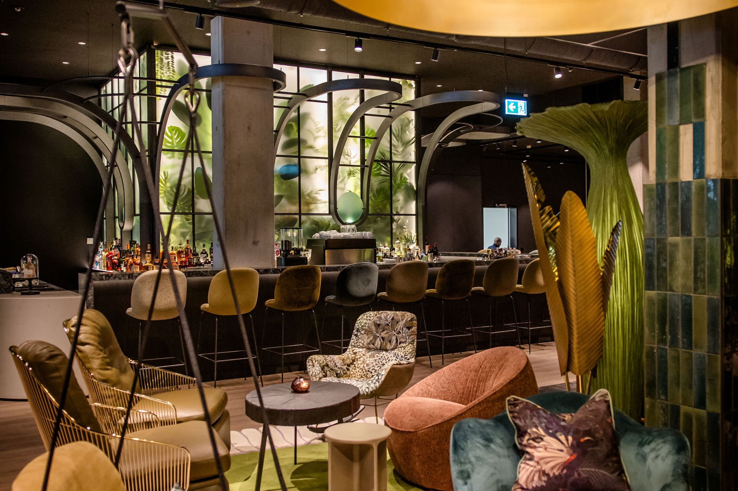 Hotel München Hauptbahnhof nahe Innenstadt Motel One Lounge