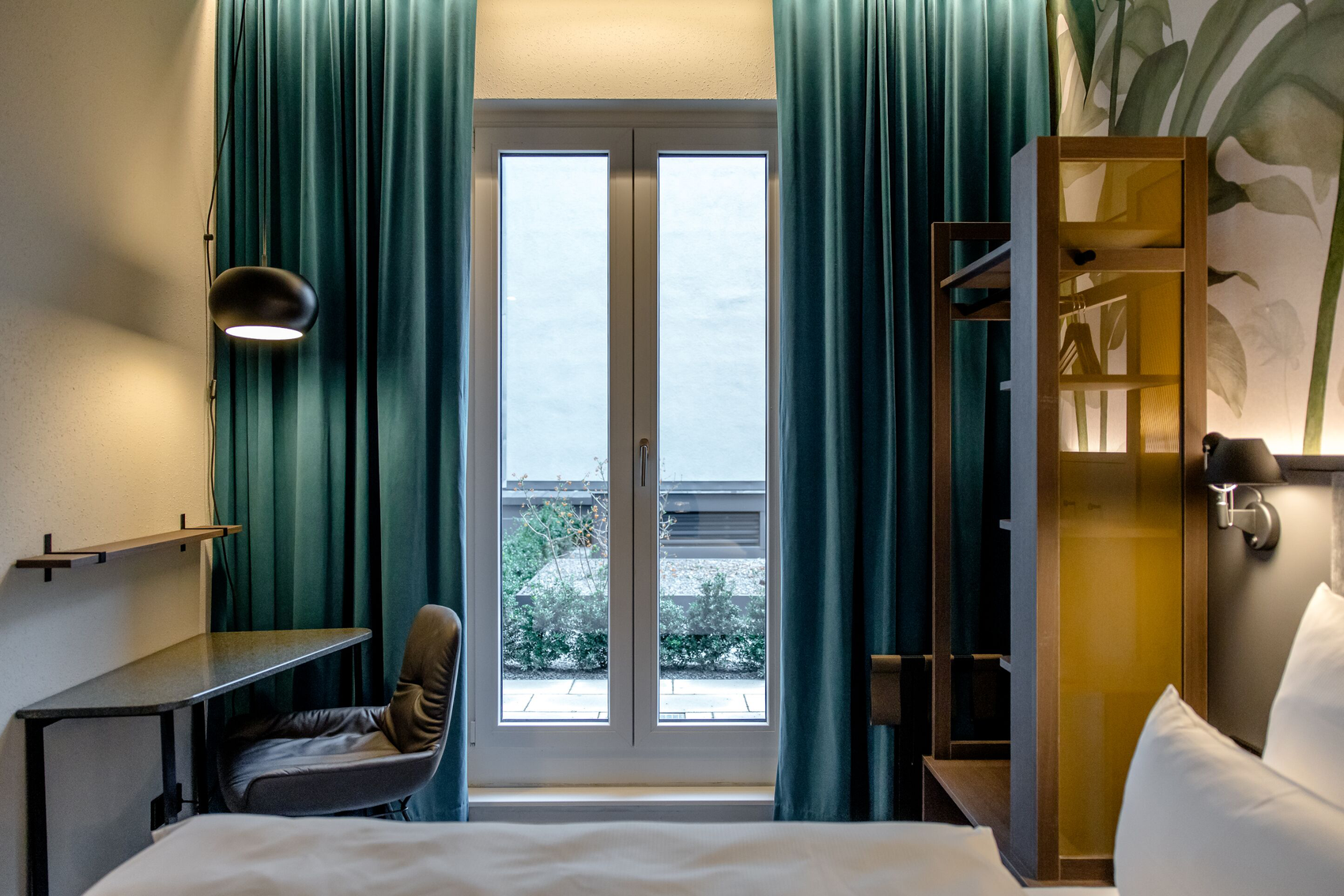 Hotel München Hauptbahnhof Motel One Zimmer mit Terrassenzugang