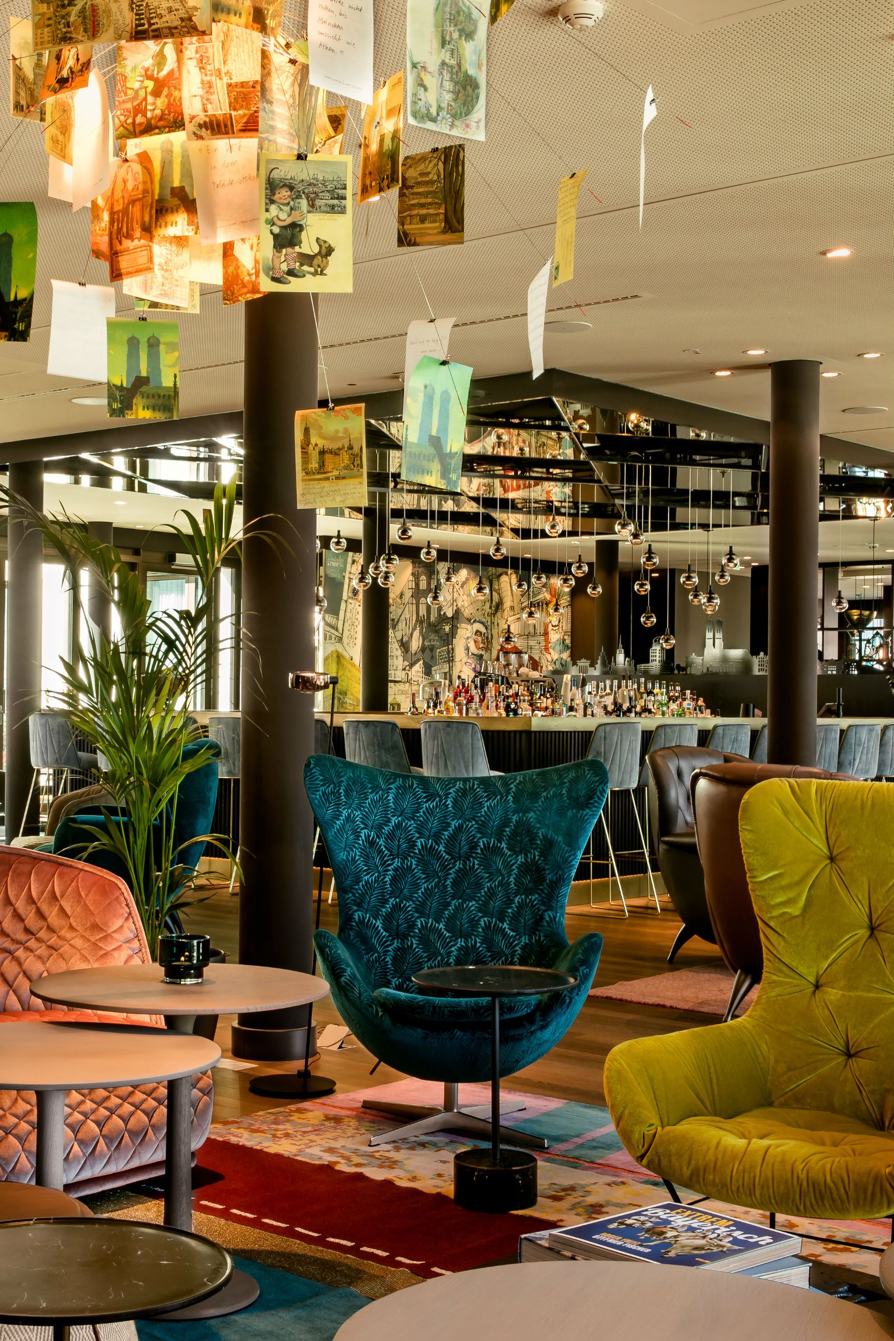 Designhotel München Messe Motel One Lounge und Bar