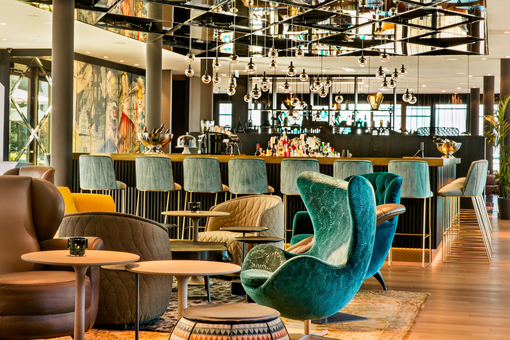 designhotel Munich Trade Fair Motel One lounge