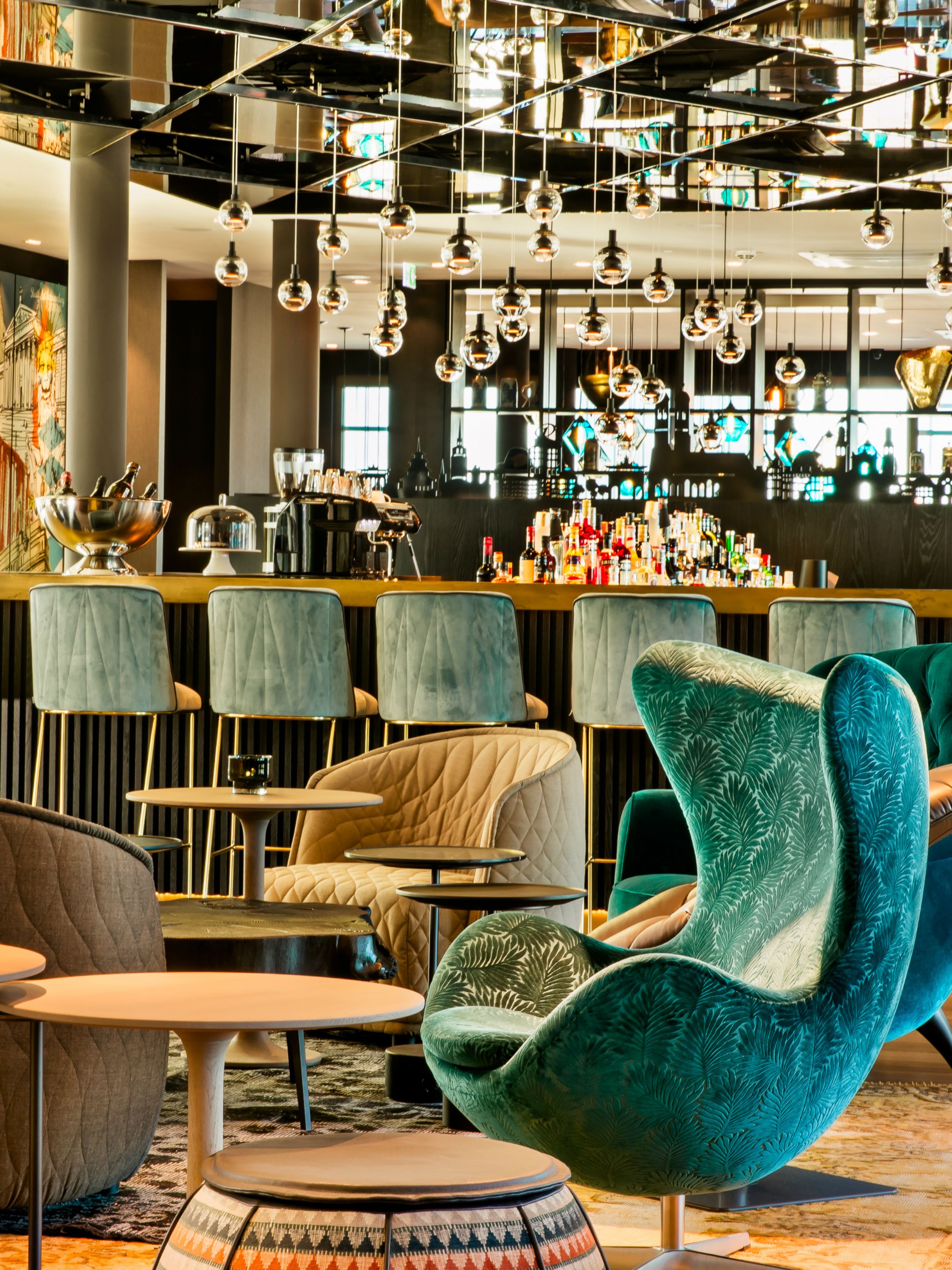 designhotel Munich Trade Fair Motel One lounge