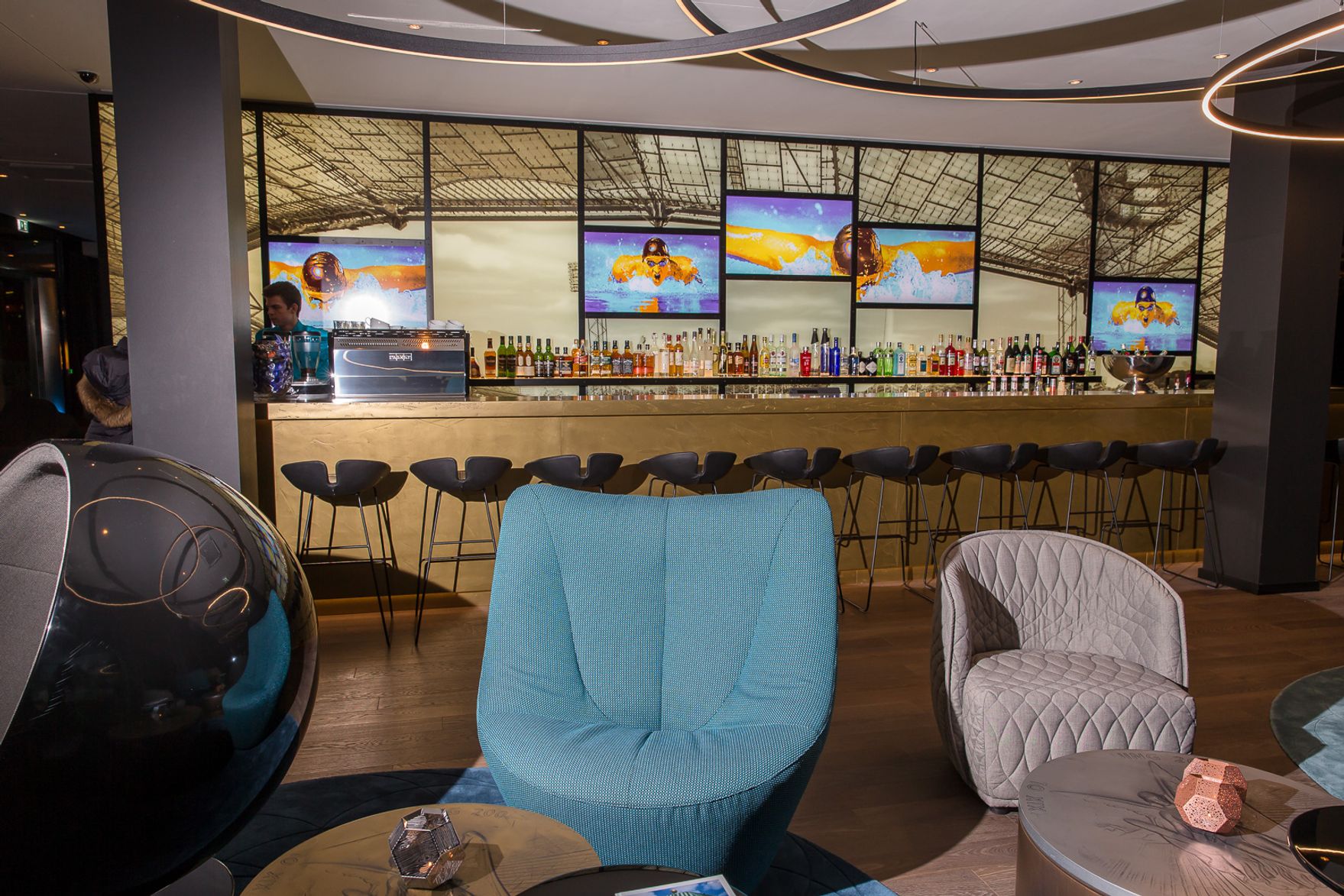 designhotel Munich Olympia Gate Motel One bar