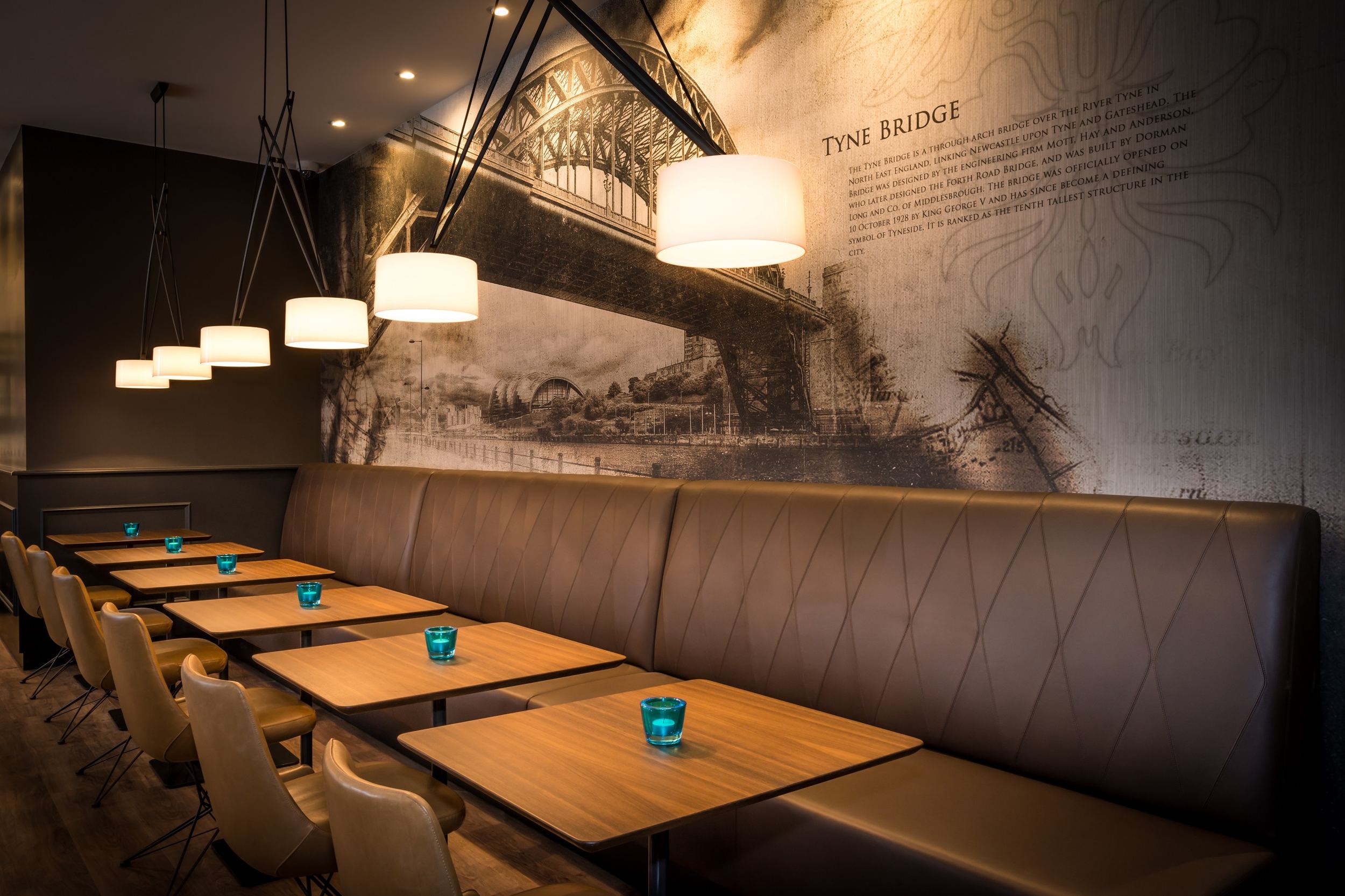 hotel Newcastle Motel One seating